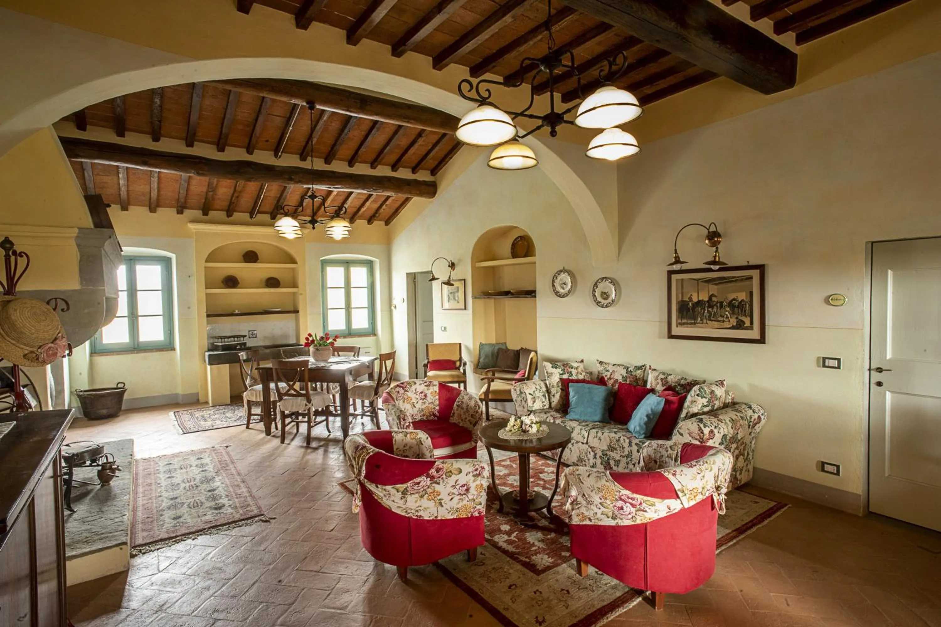 Communal lounge/ TV room in Cortona Resort-Le Terre Dei Cavalieri