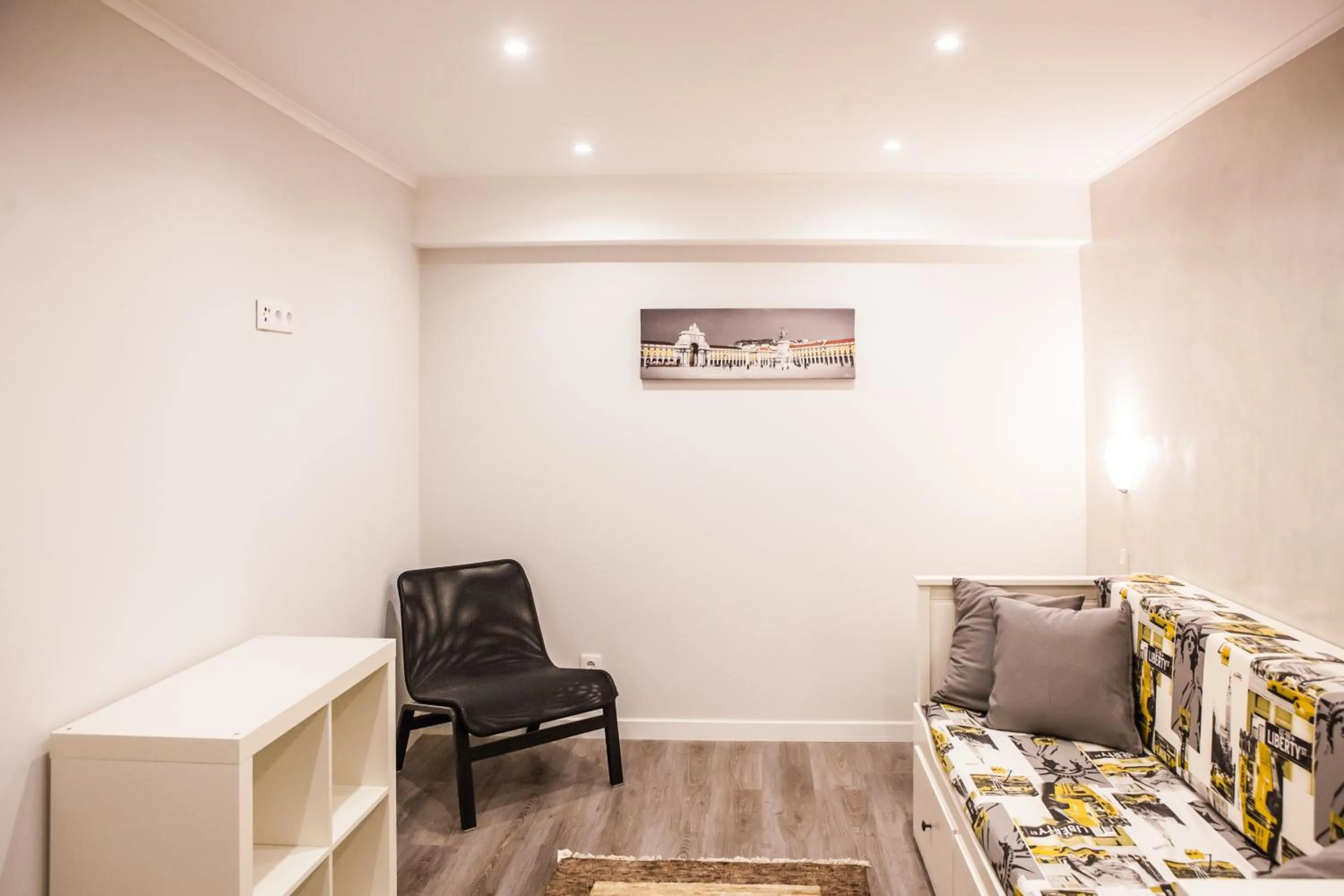 Seating area in Rossio Suites