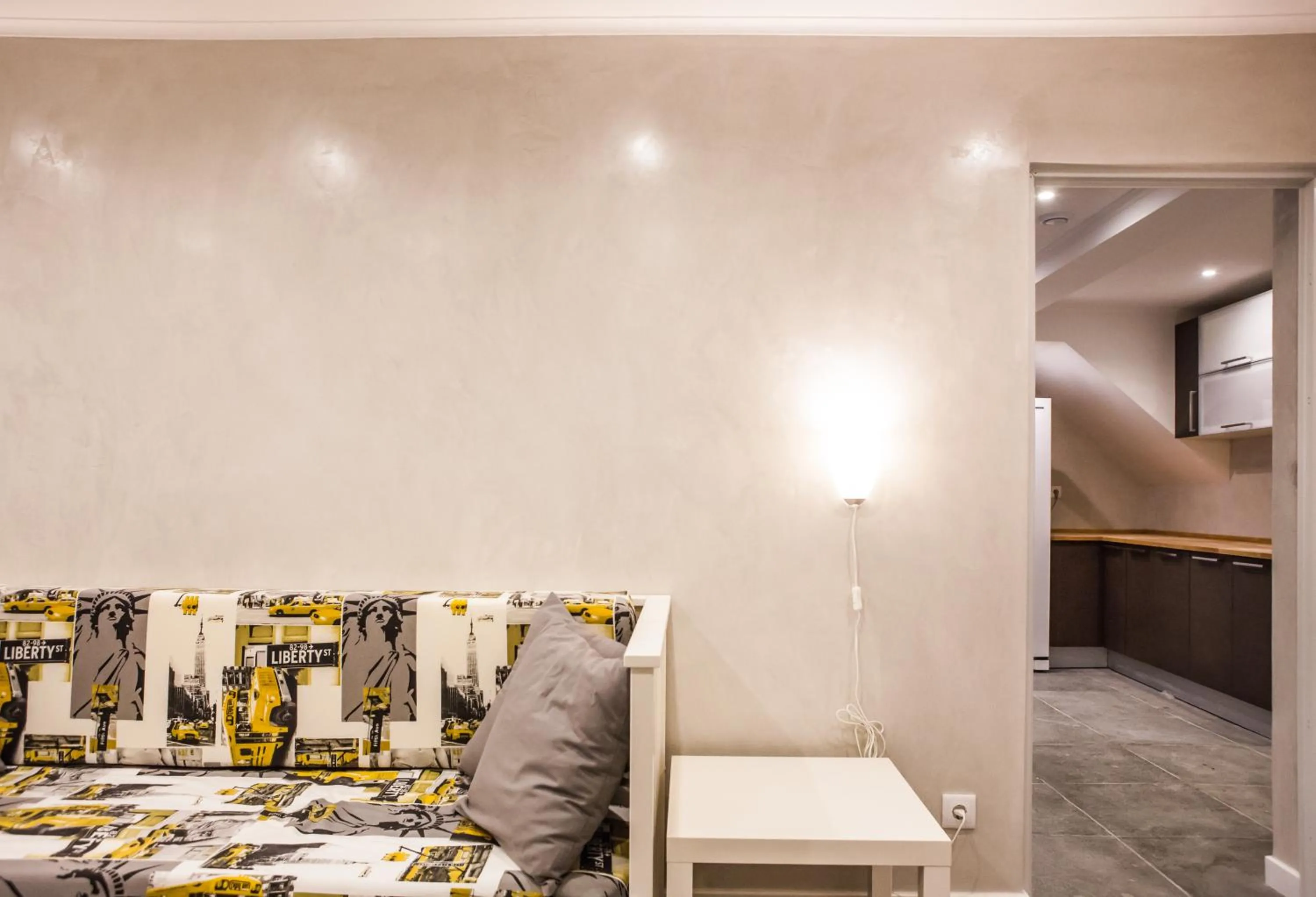 Seating area in Rossio Suites