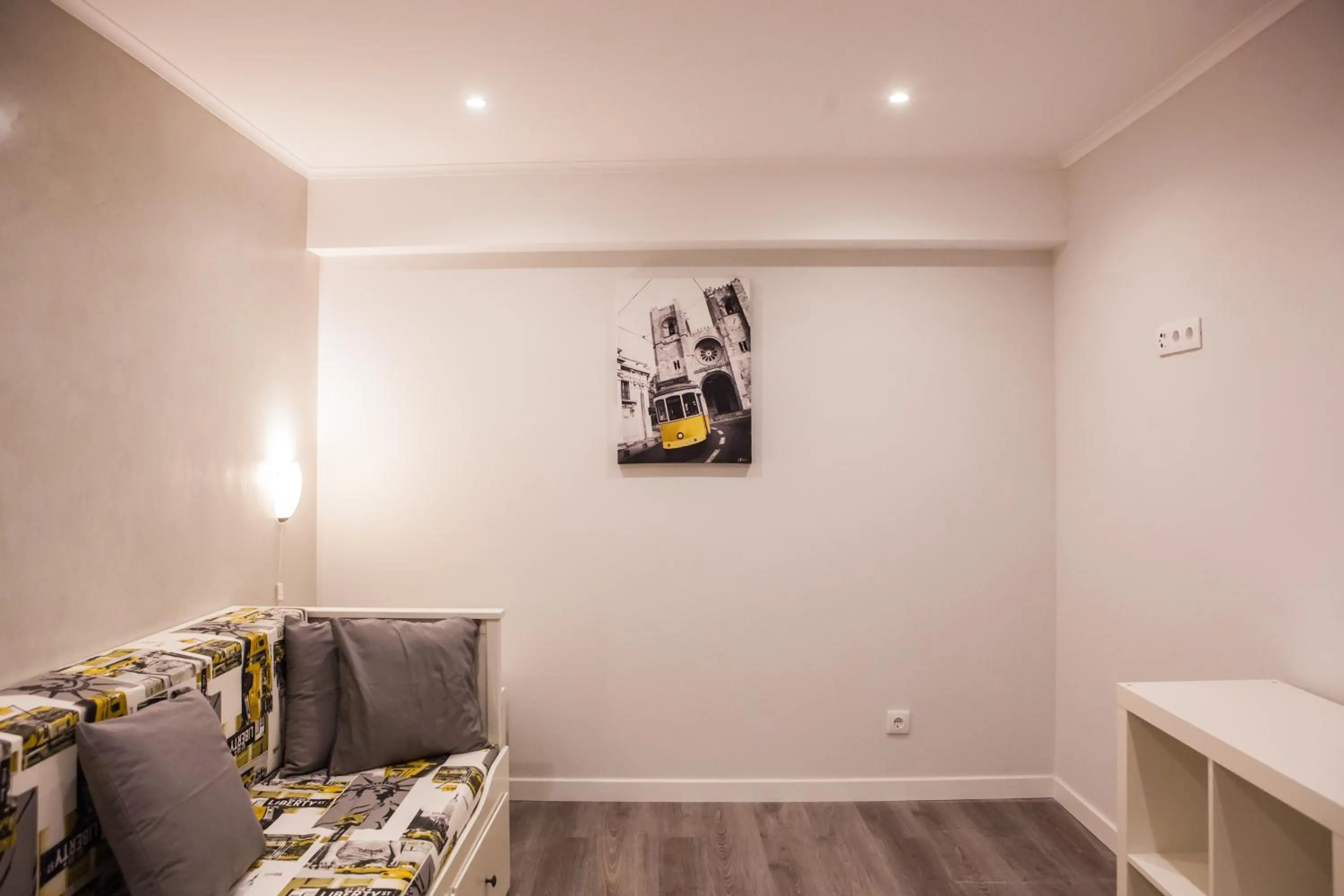 Seating area in Rossio Suites
