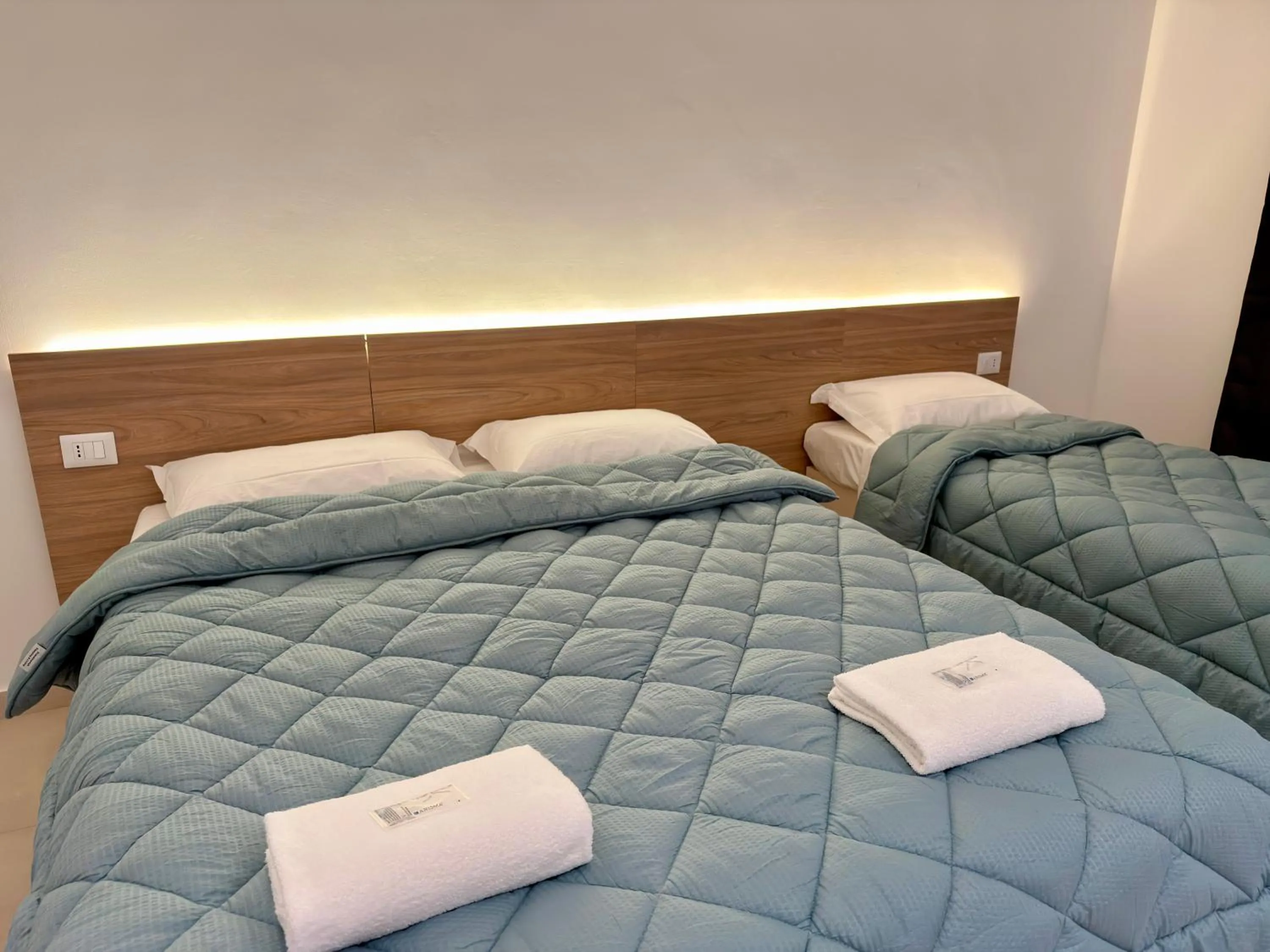 Bed in Hotel Brivio