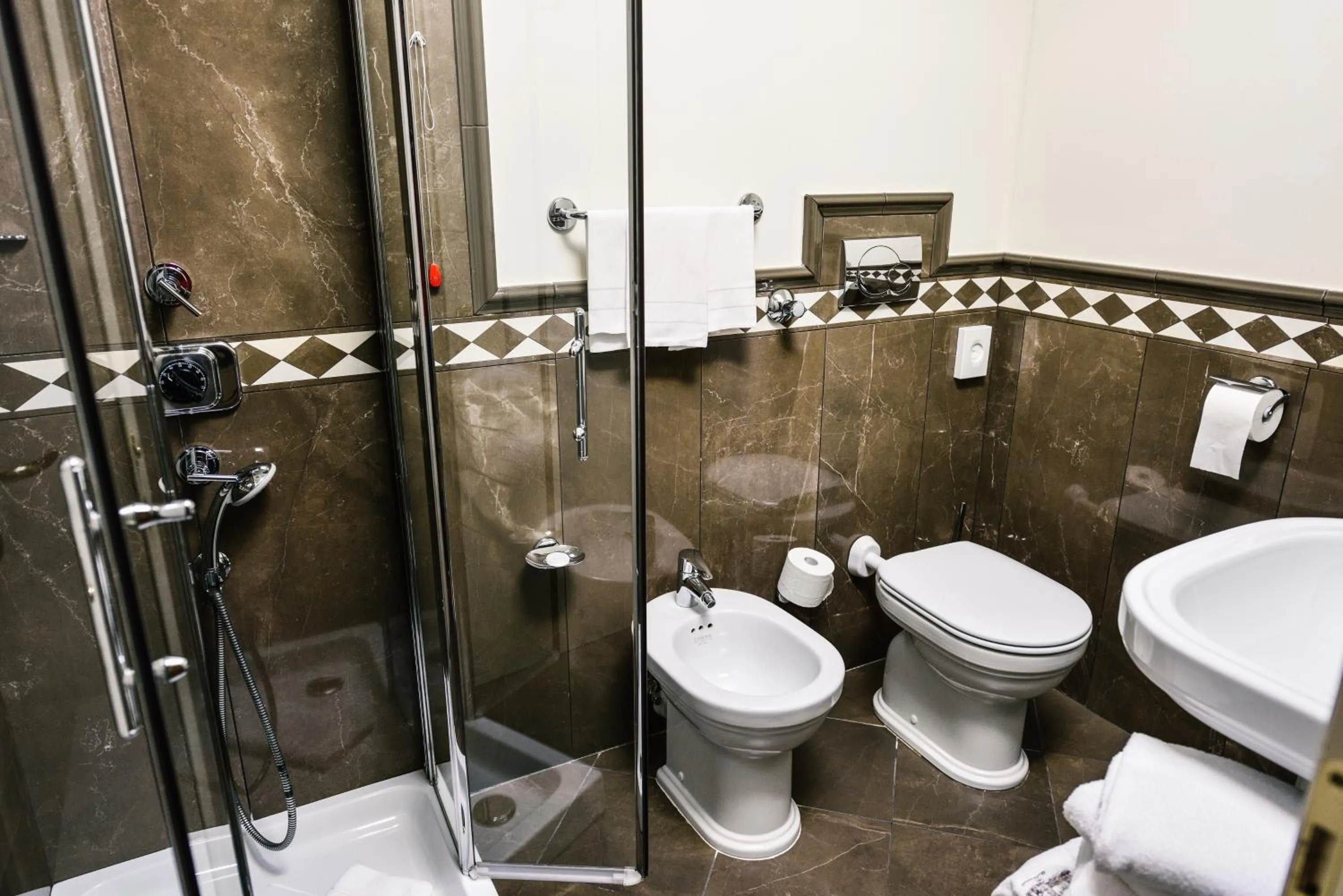 Bathroom in Hotel Posta