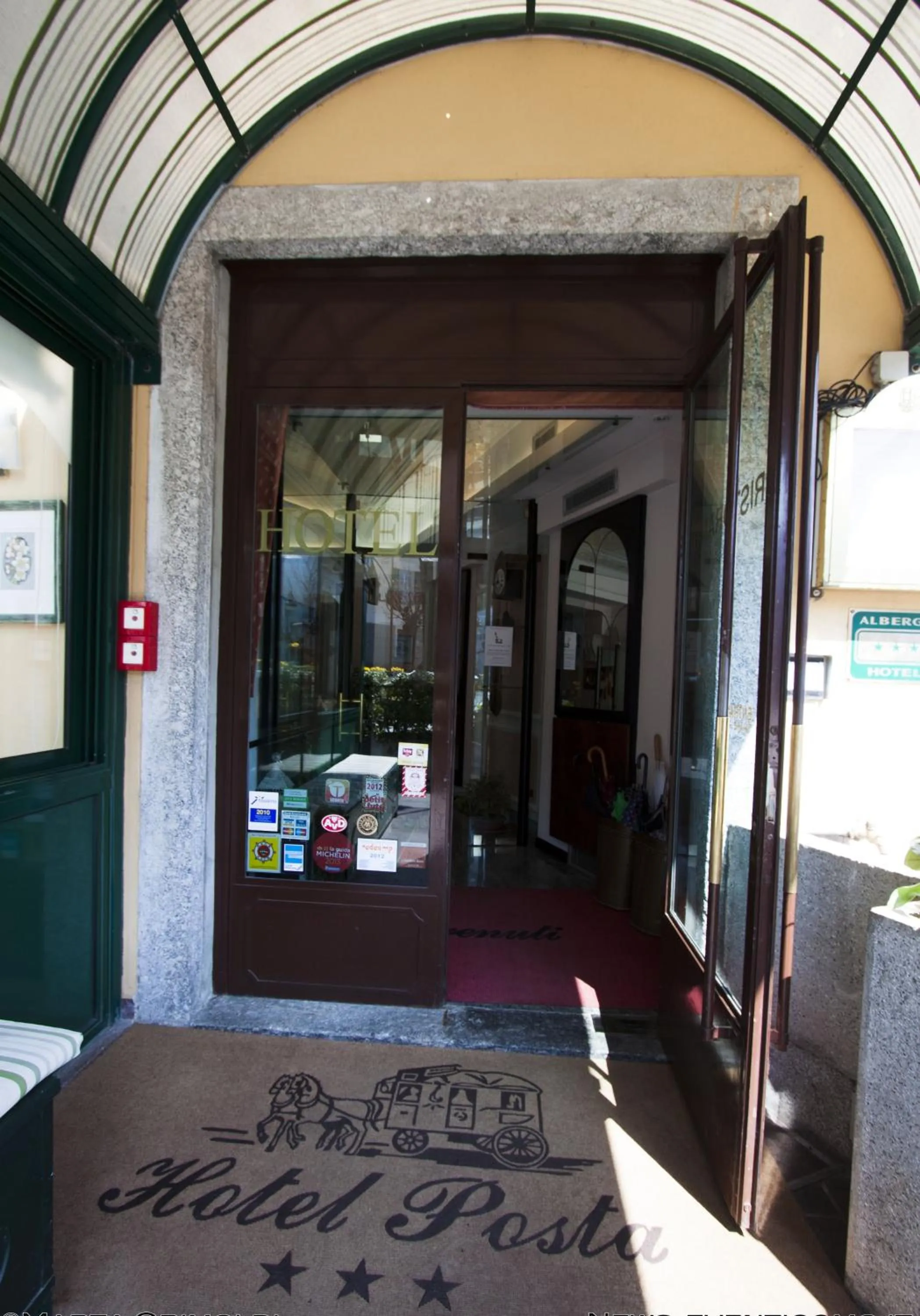 Facade/entrance in Hotel Posta