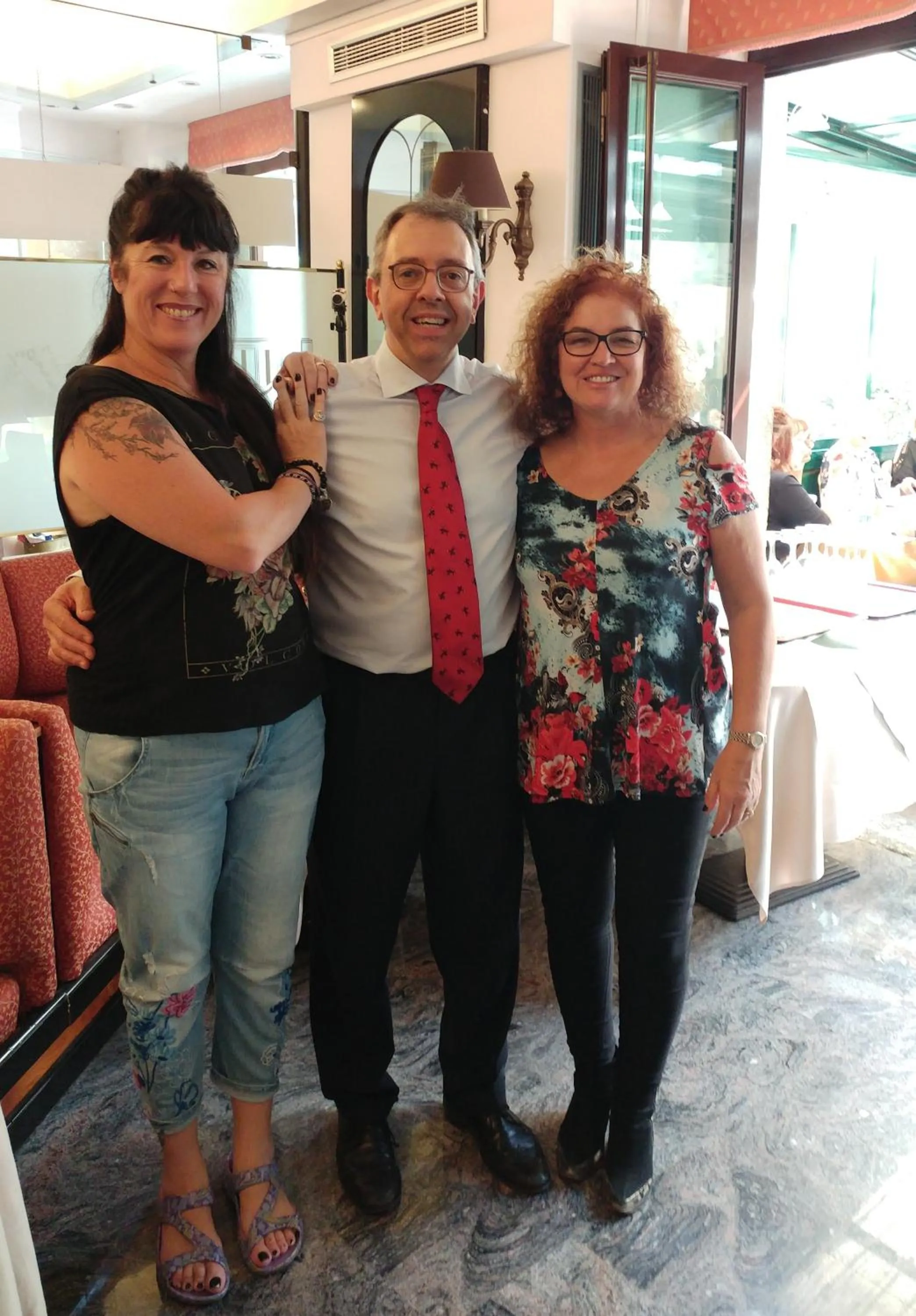 group of guests in Hotel Posta