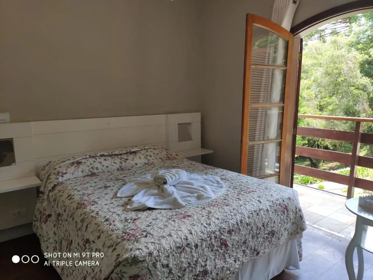 Bed in Pousada Château dos Fontes