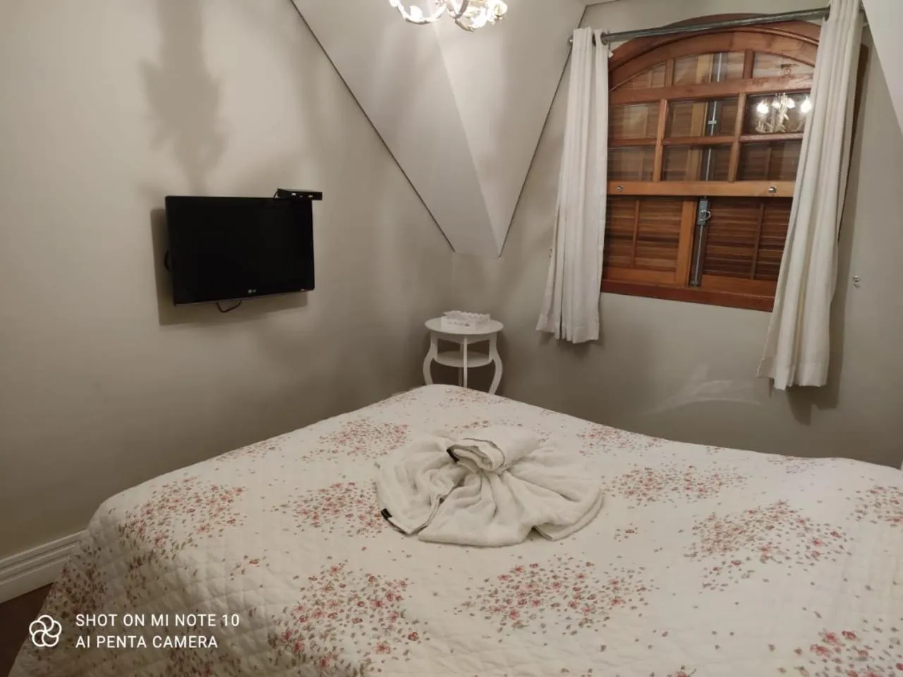 Bed in Pousada Château dos Fontes