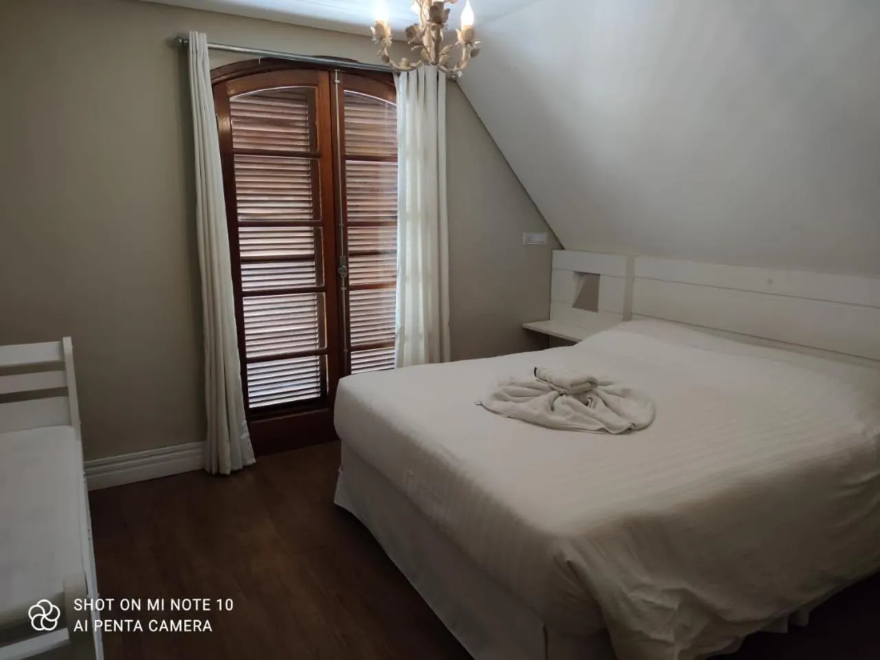 Bed in Pousada Château dos Fontes