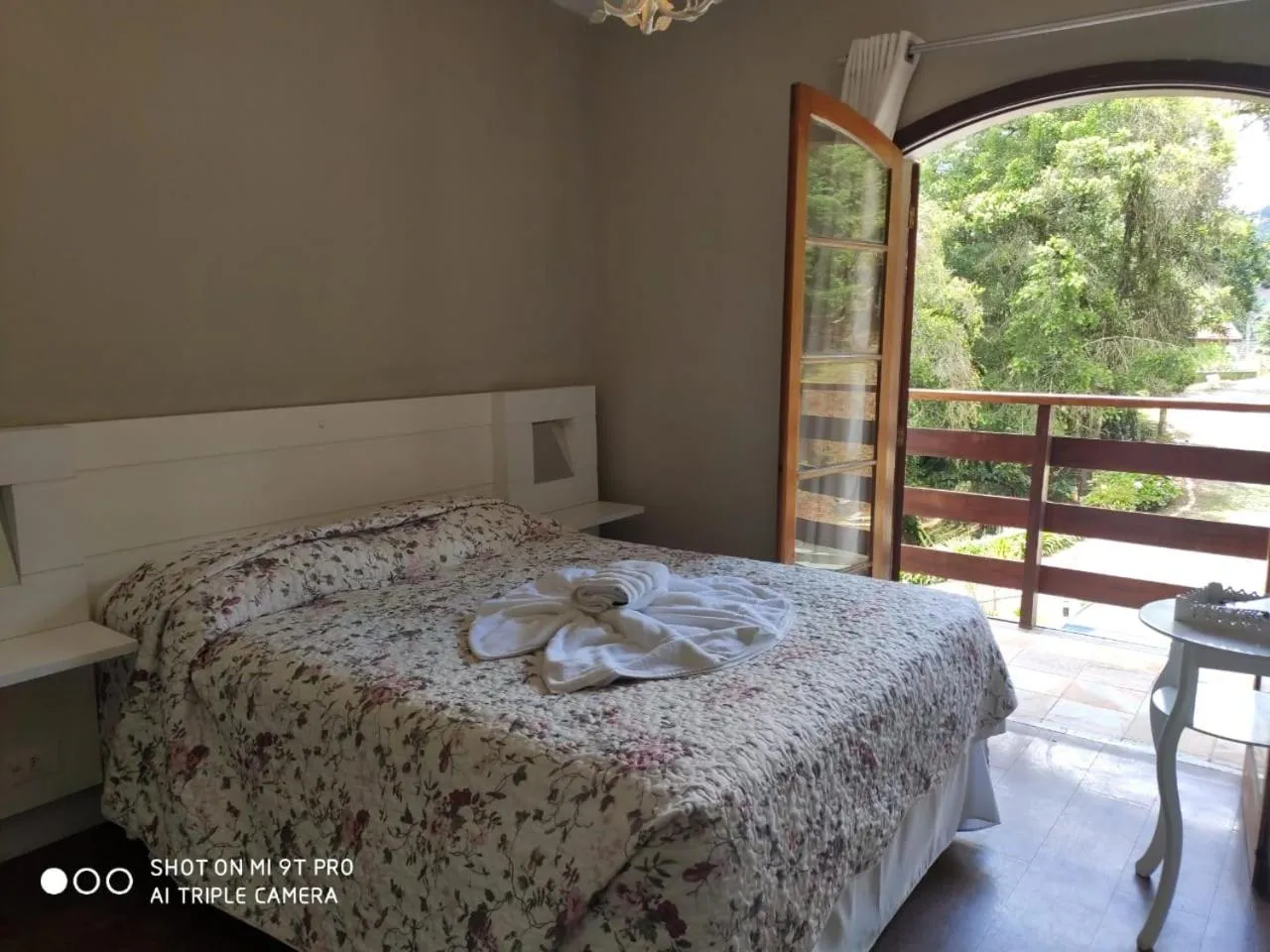 Bed in Pousada Château dos Fontes