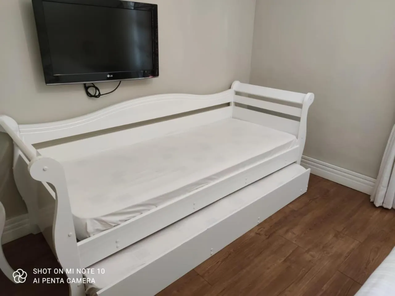 Bed in Pousada Château dos Fontes