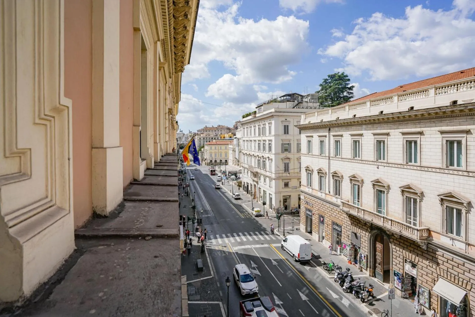 Property building in Hotel St. Moritz