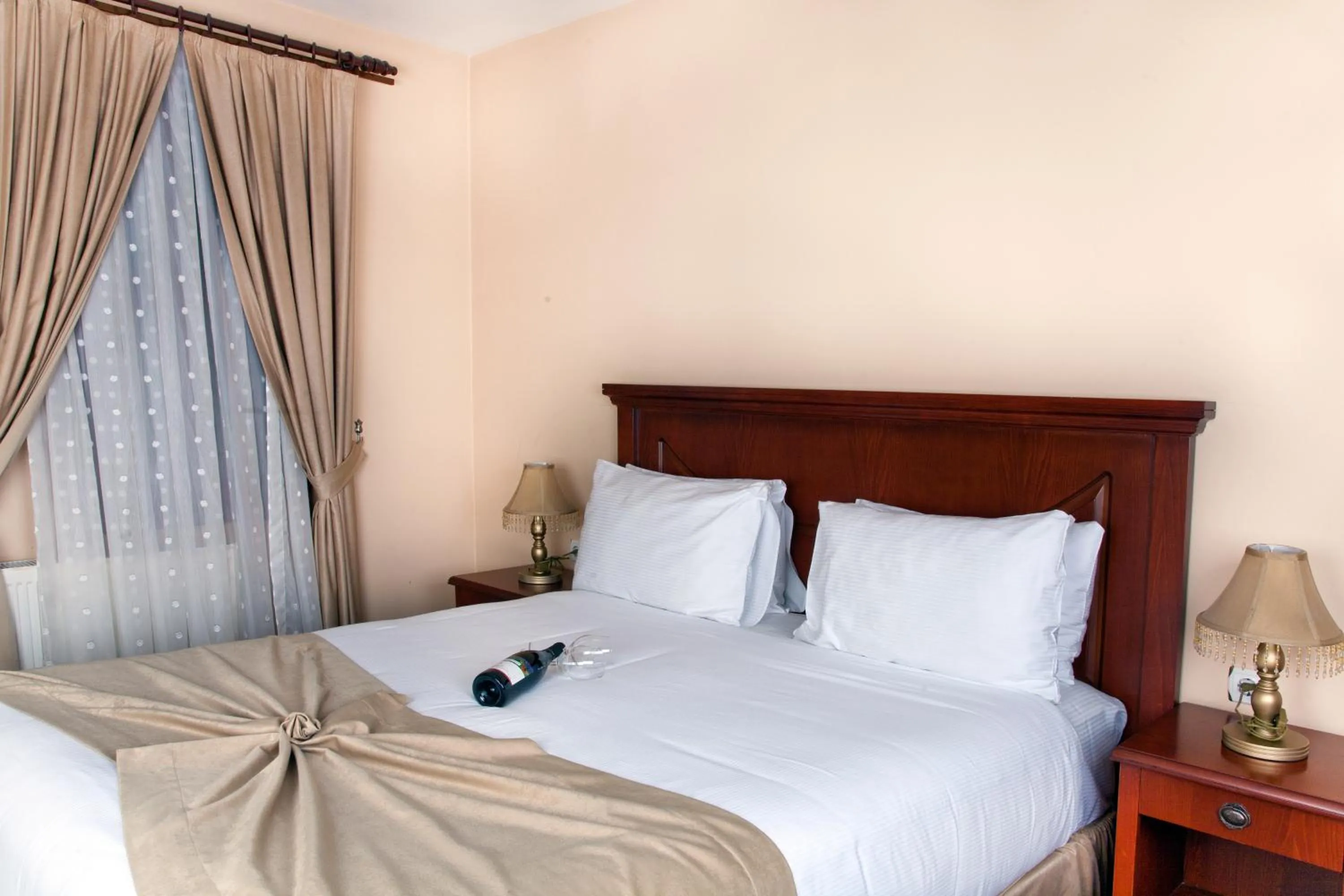 Bed in Sultanahmet Suites