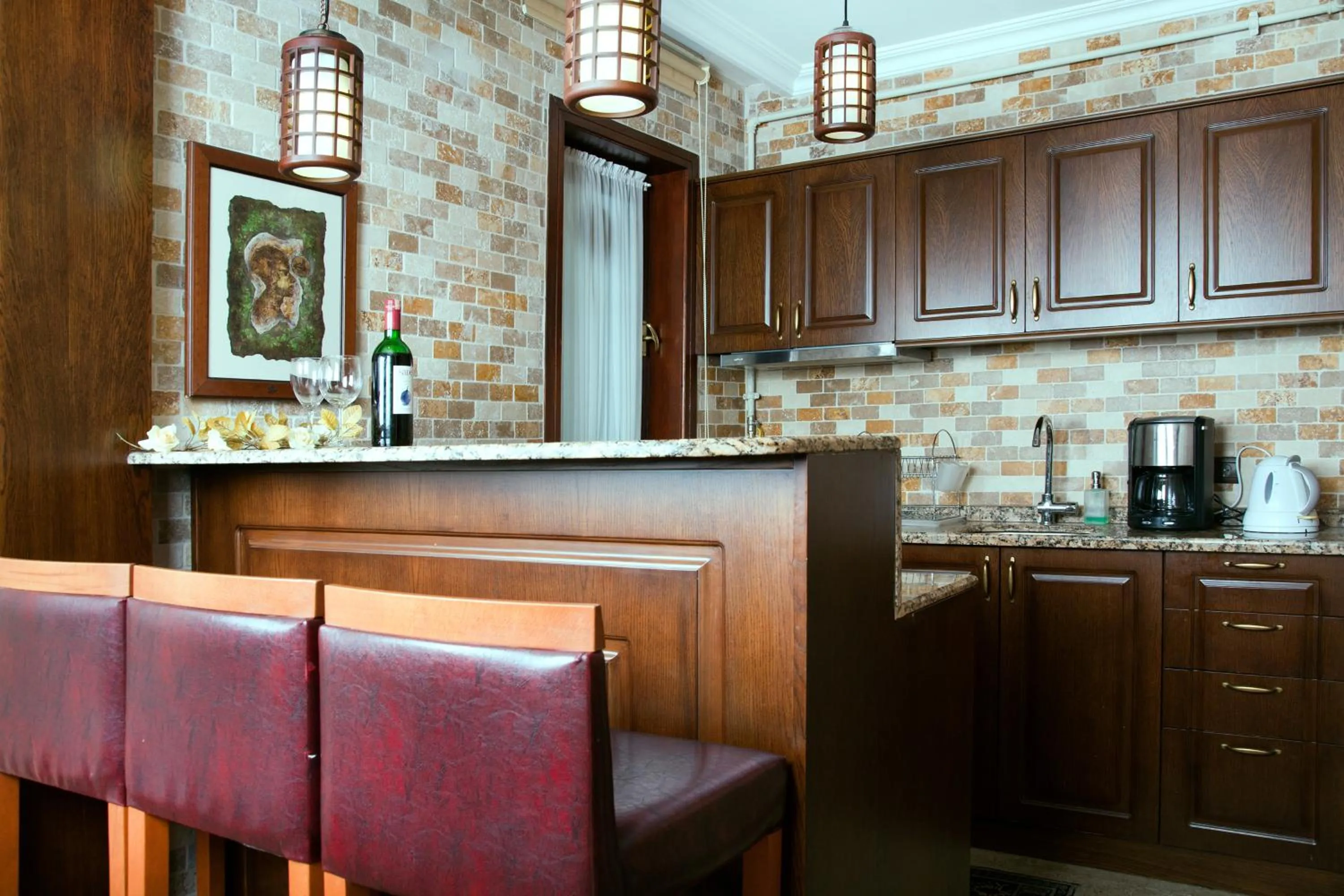 Kitchen or kitchenette in Sultanahmet Suites