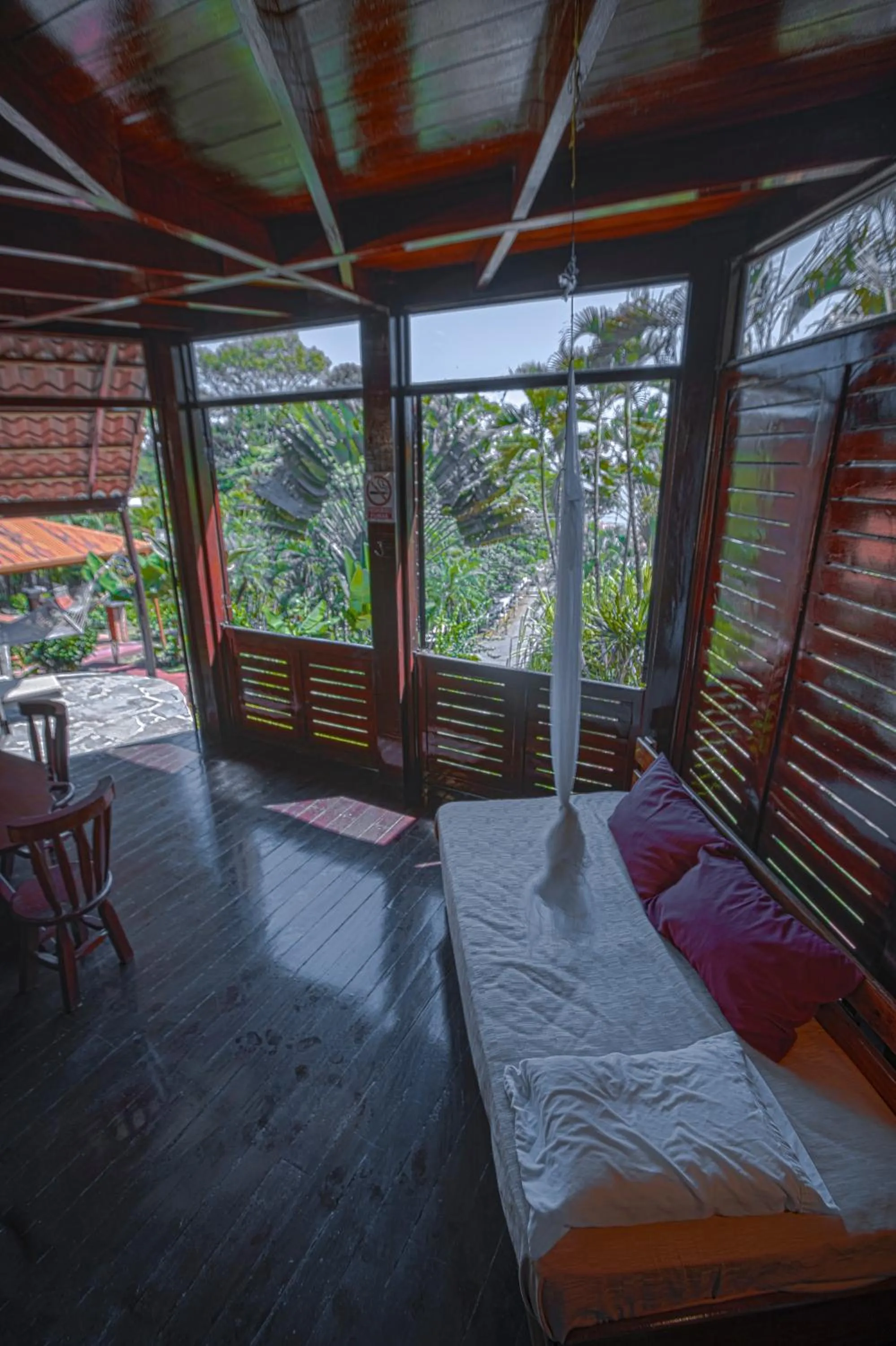 Bed in Hotel El Jardin