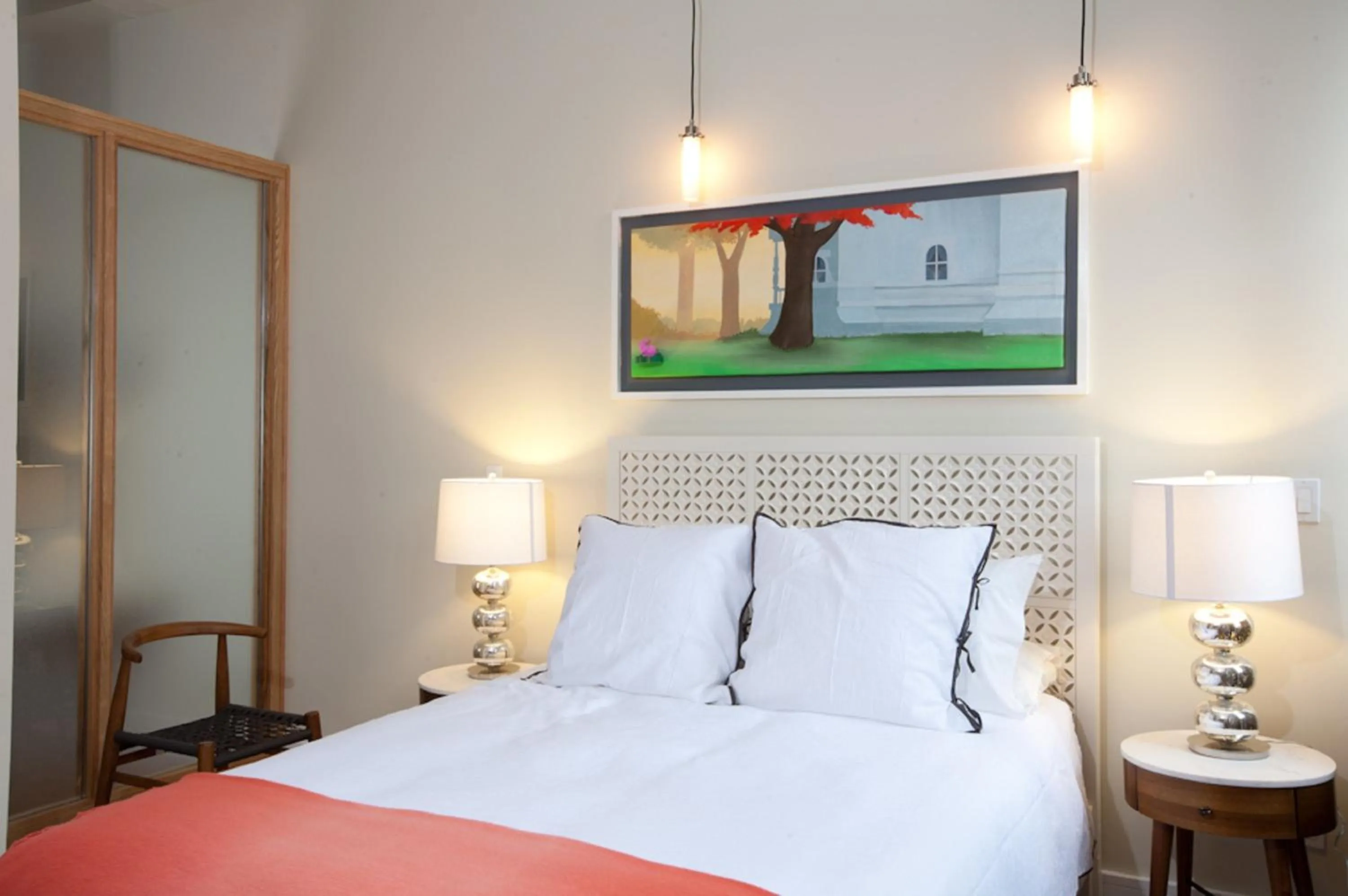 Bed in Henry Norman Hotel