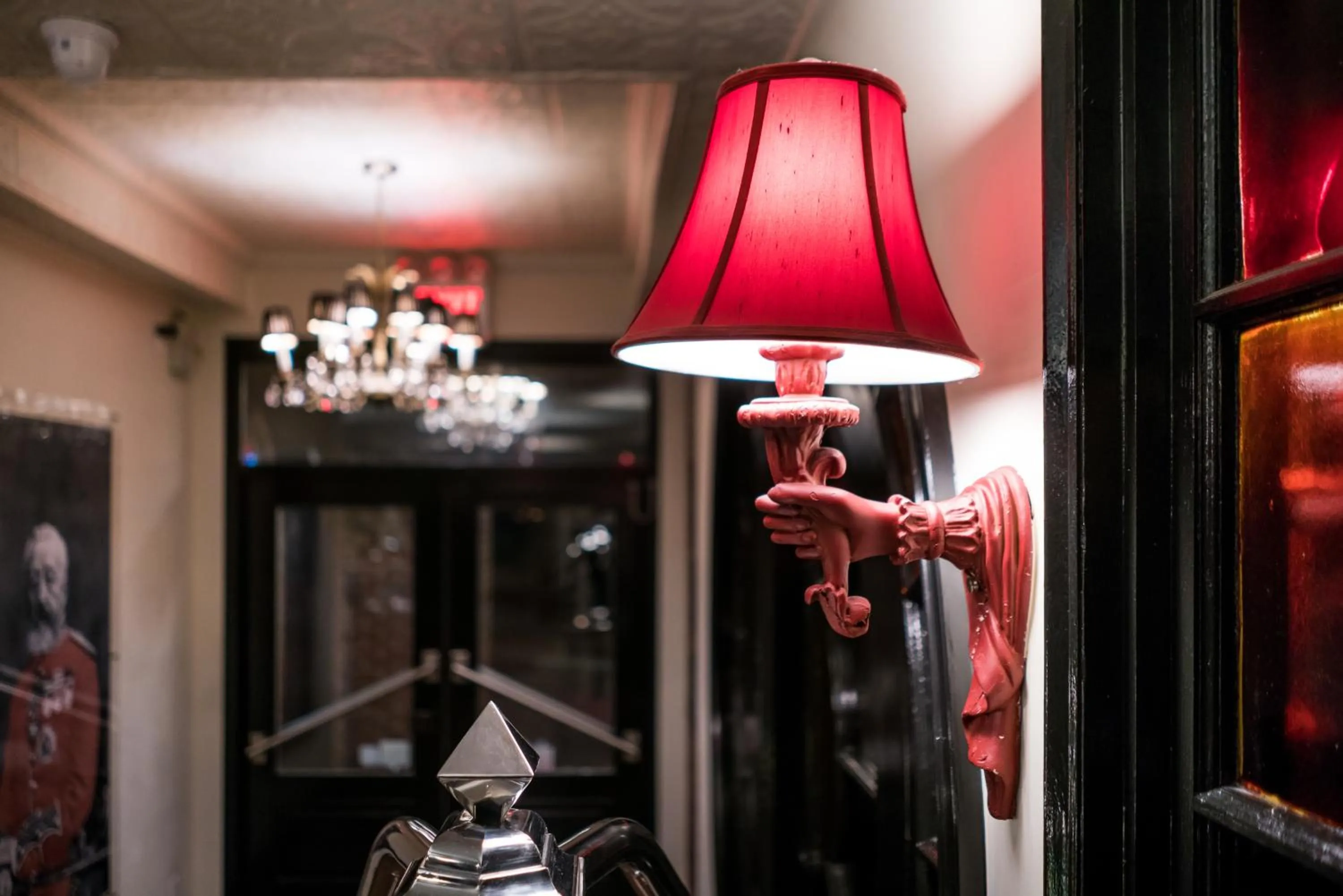 Lobby or reception in Henry Norman Hotel