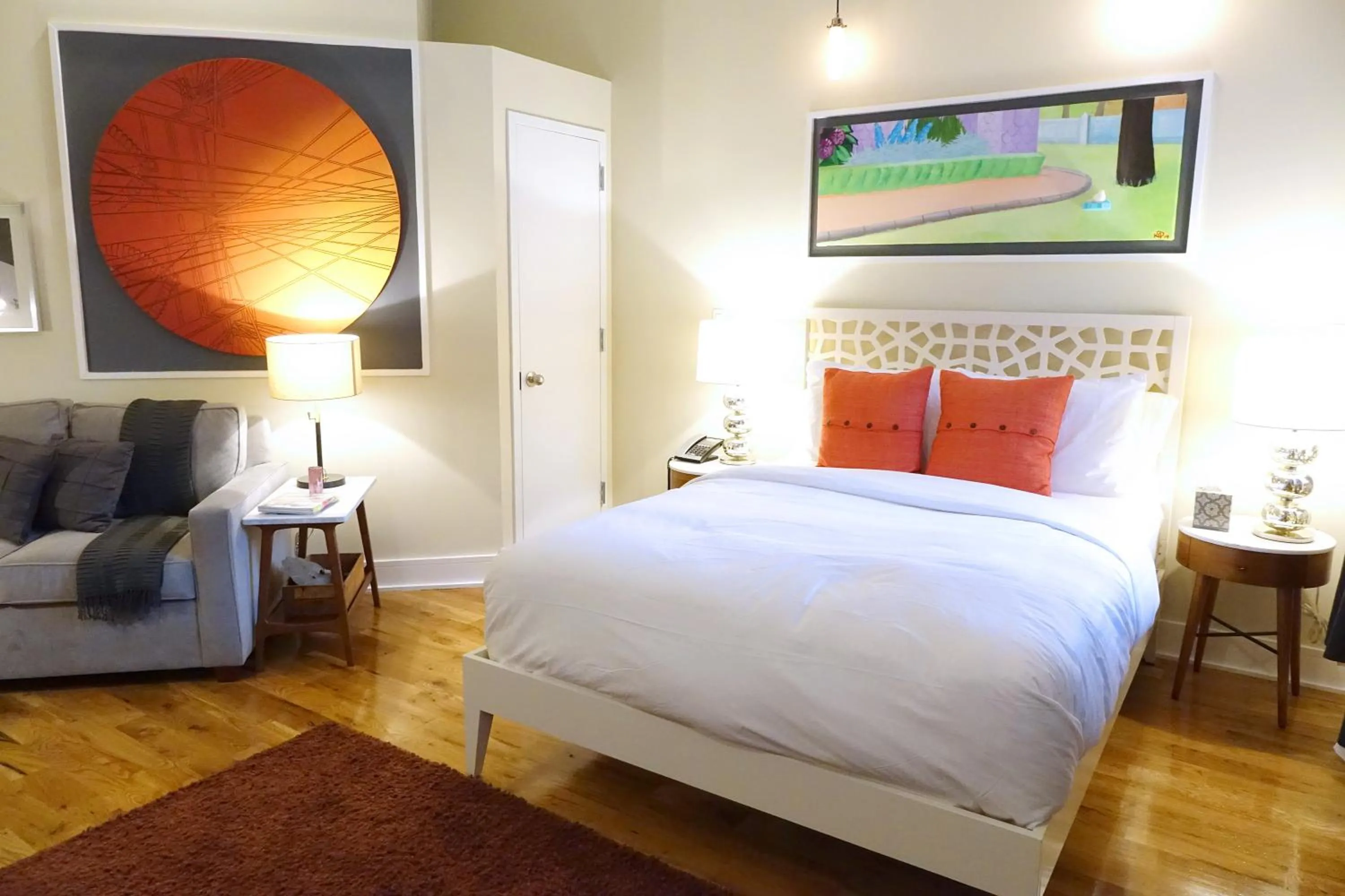 Bed in Henry Norman Hotel