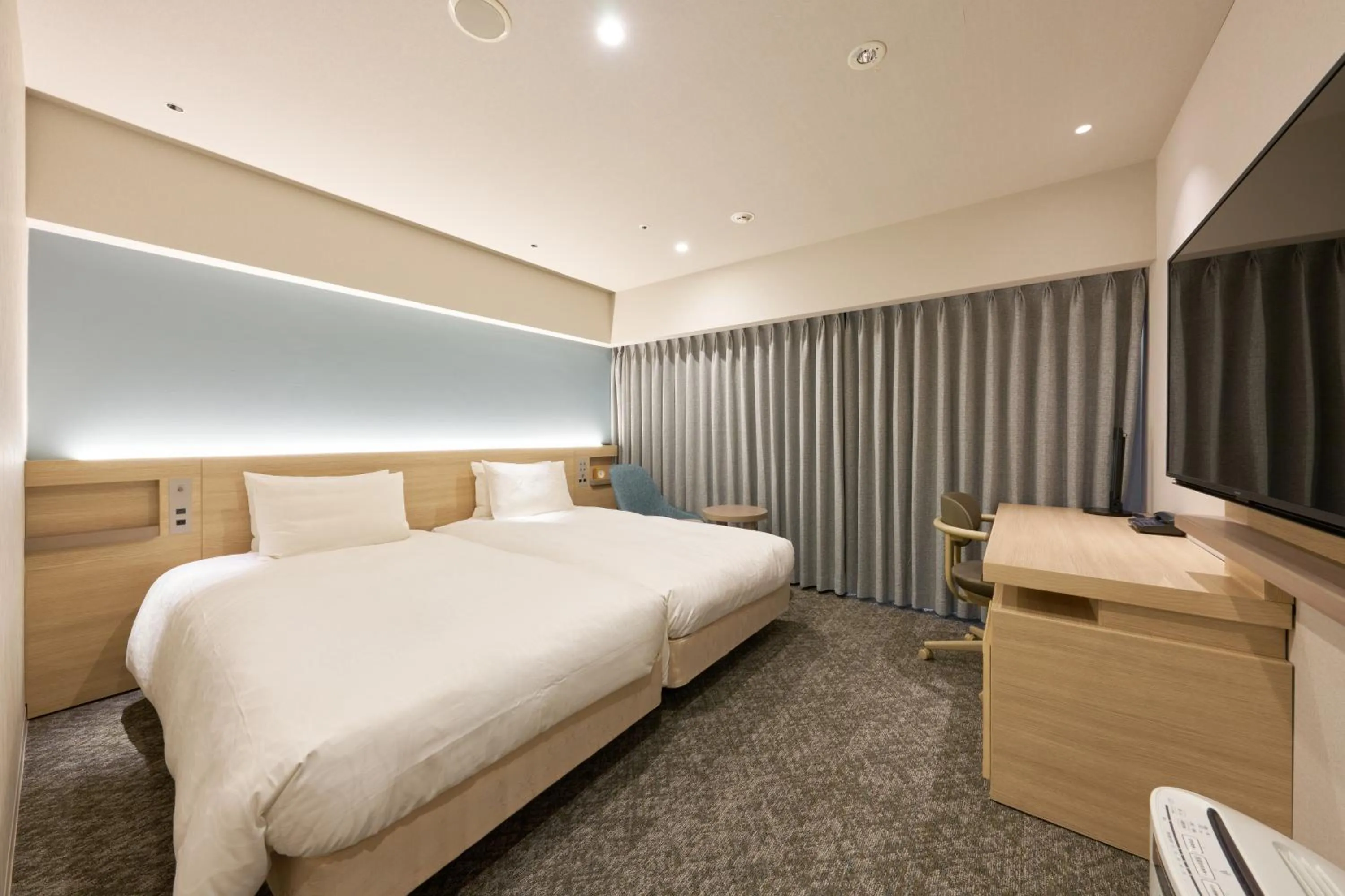 Photo of the whole room, Bed in Richmond Hotel Utsunomiya-ekimae Annex