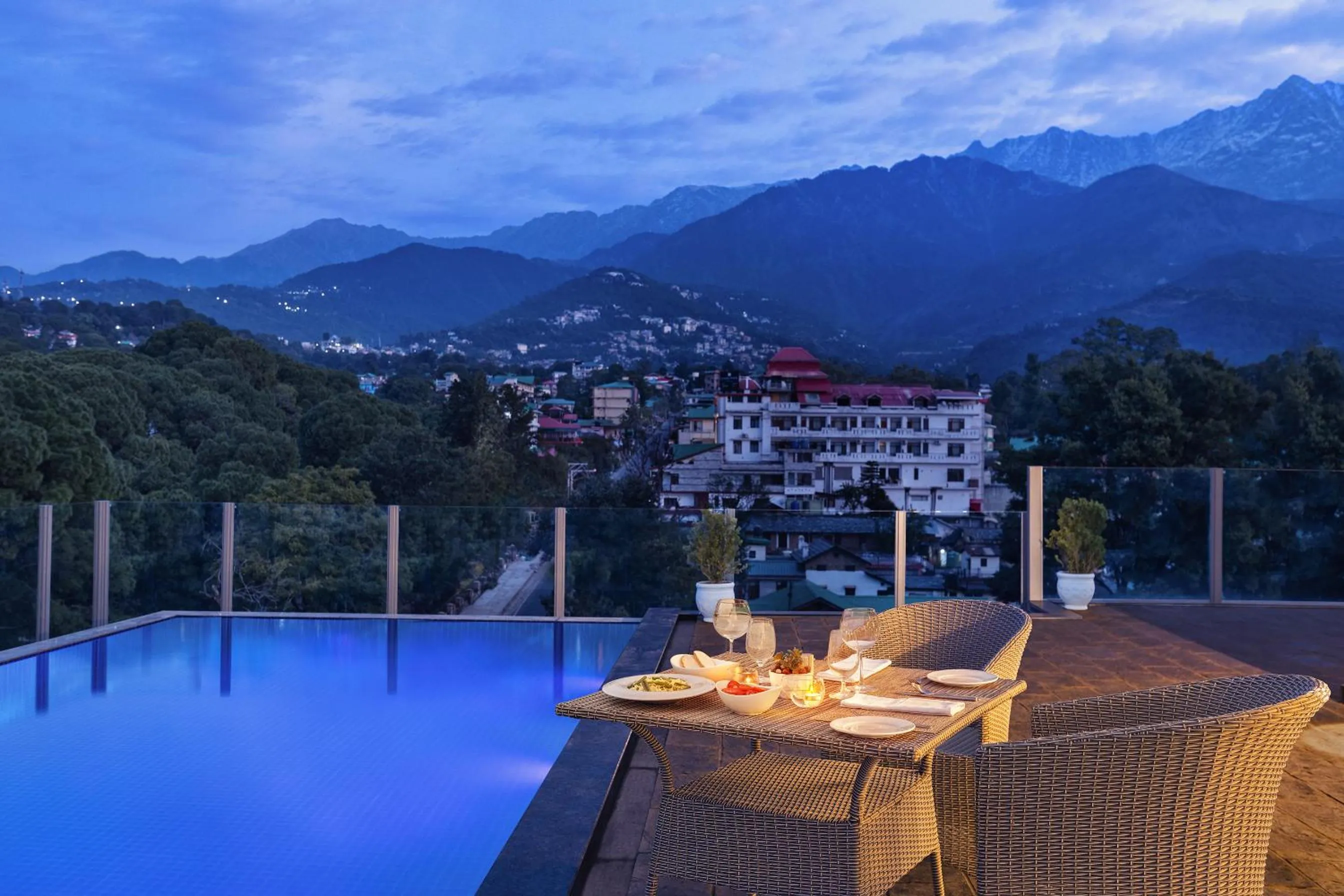 Swimming pool in INFINITEA CENTRIC DHARAMSHALA