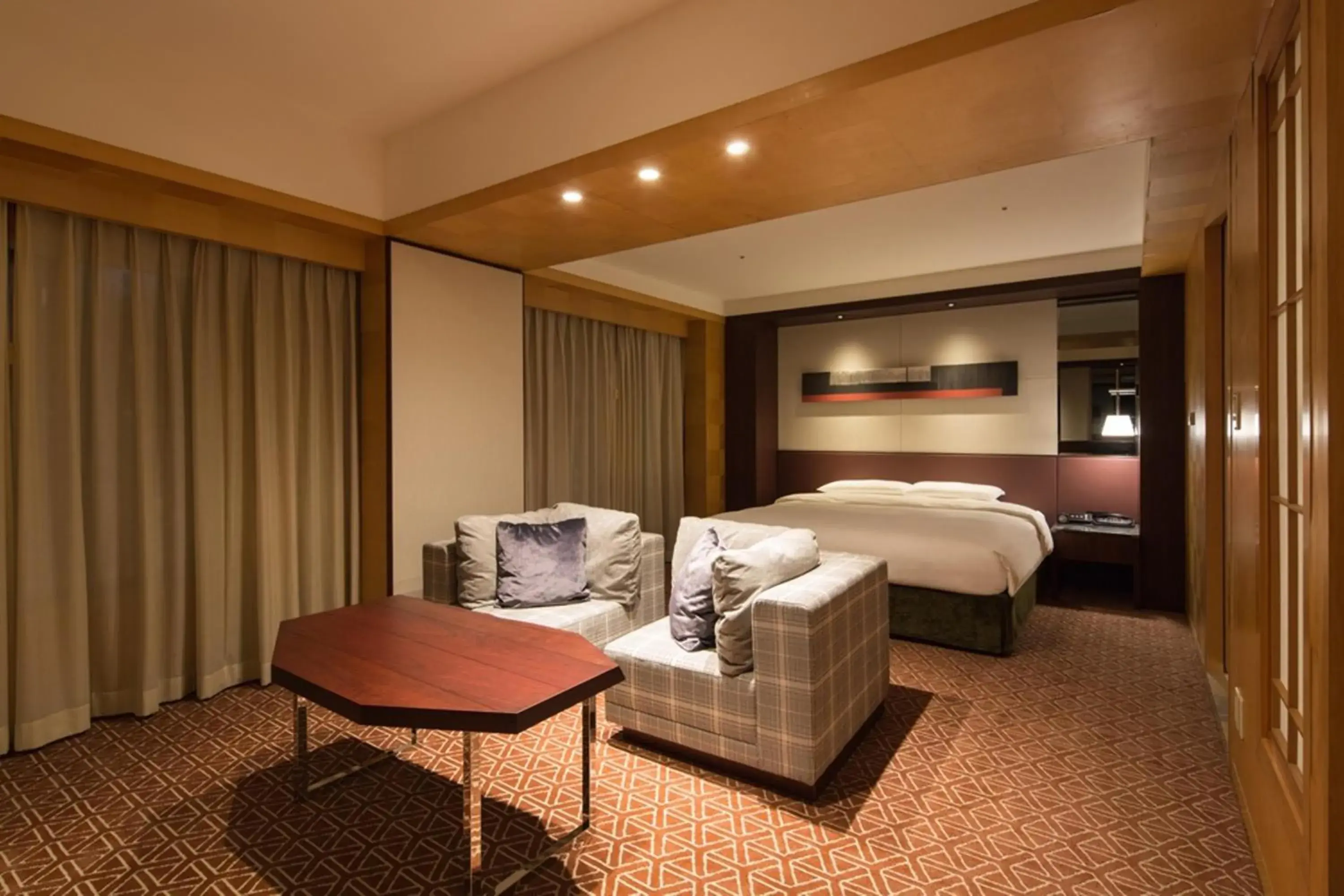 Deluxe King Room in Grand Hyatt Fukuoka Deluxe King Room in Grand Hyatt Fukuoka