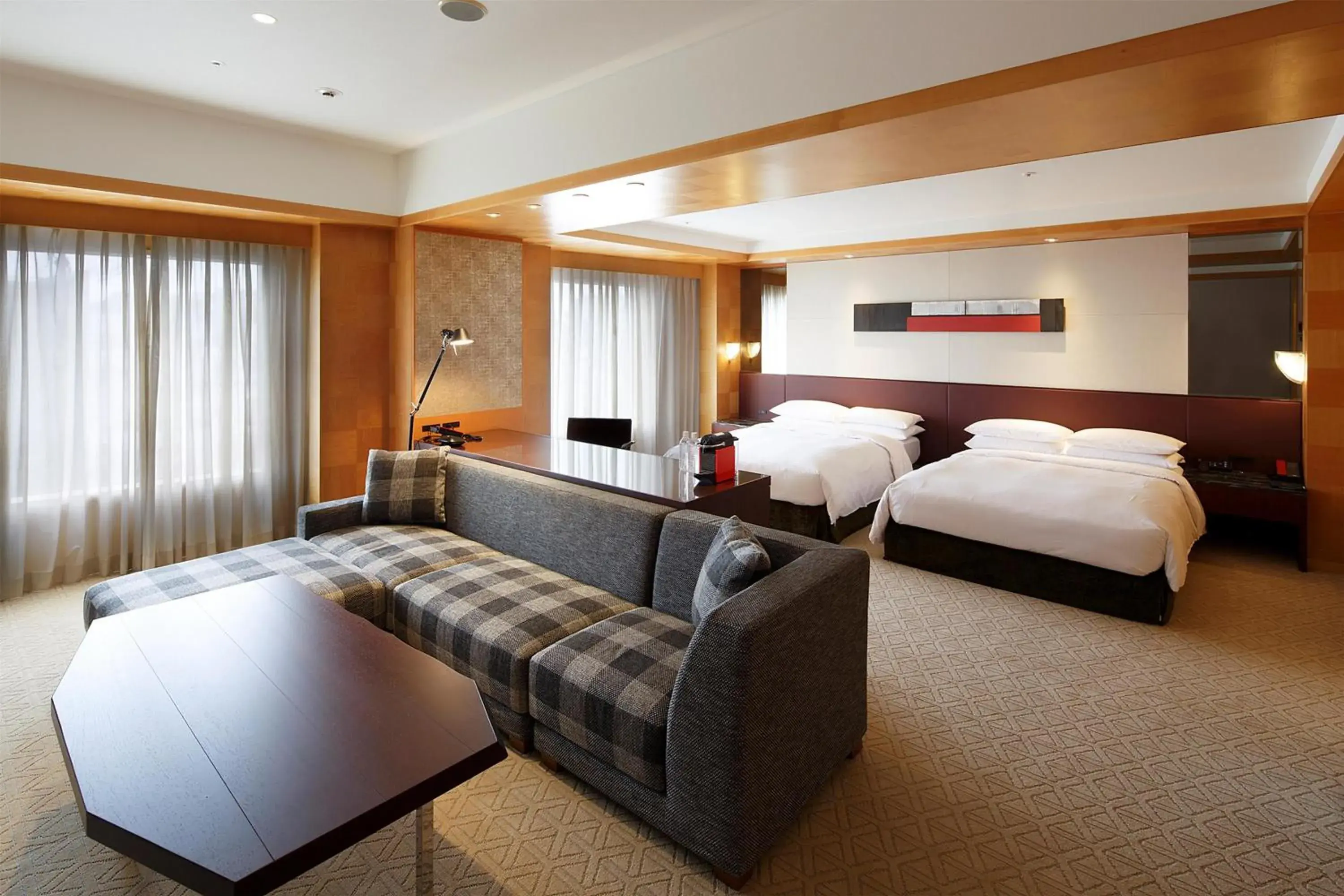Deluxe Double Room with Two Double Beds - single occupancy - Club Access in Grand Hyatt Fukuoka Deluxe Double Room with Two Double Beds - single occupancy - Club Access in Grand Hyatt Fukuoka