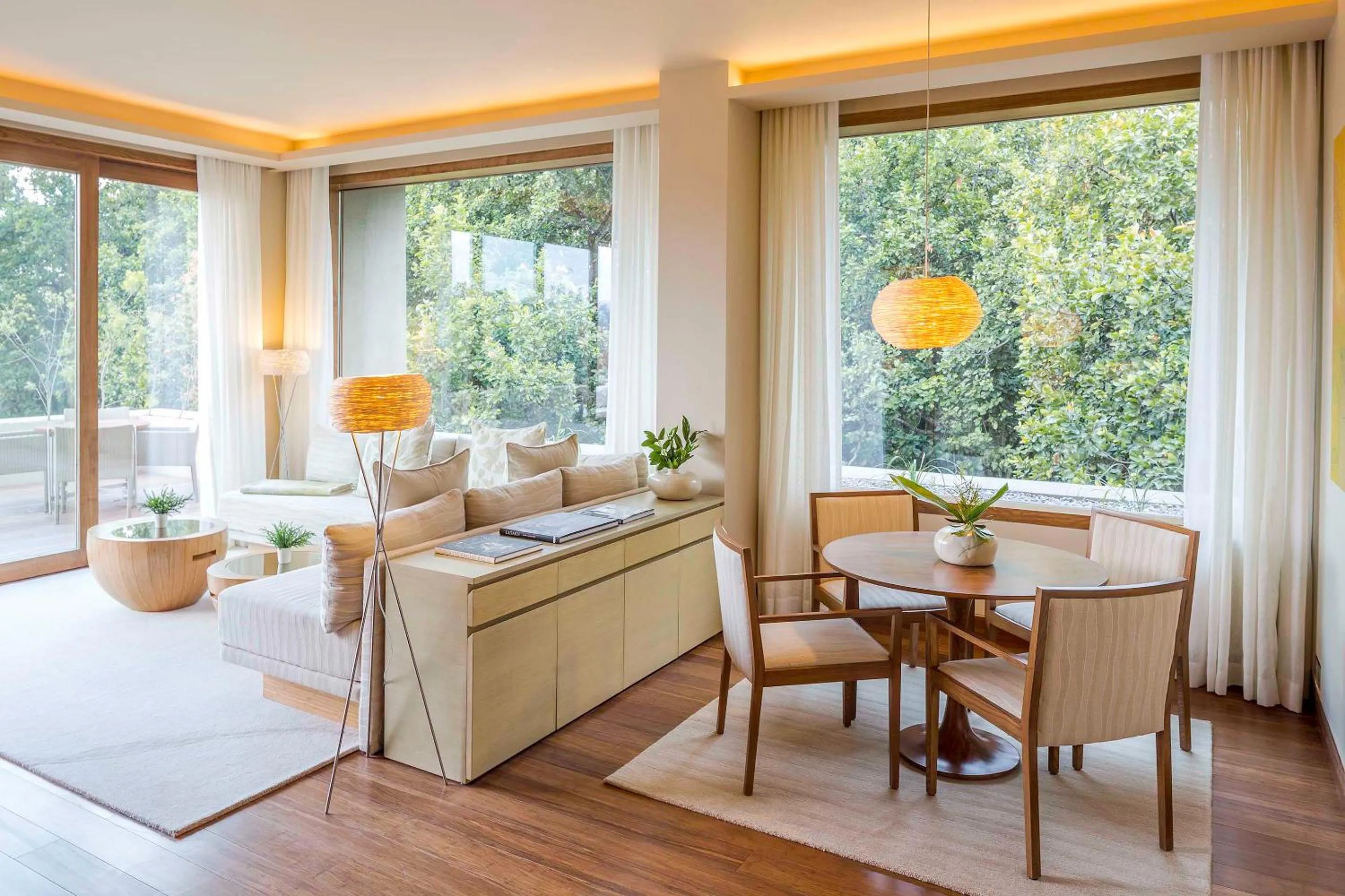 Living room in Six Senses Vana - A Wellness Retreat