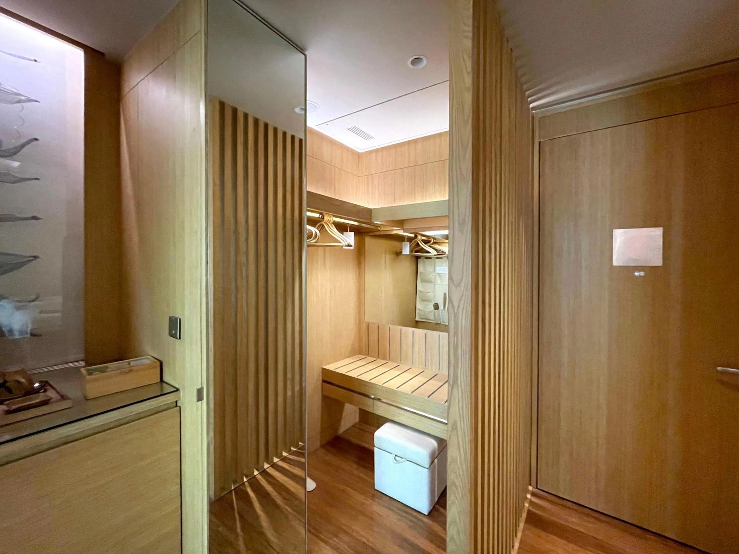 wardrobe in Six Senses Vana - A Wellness Retreat