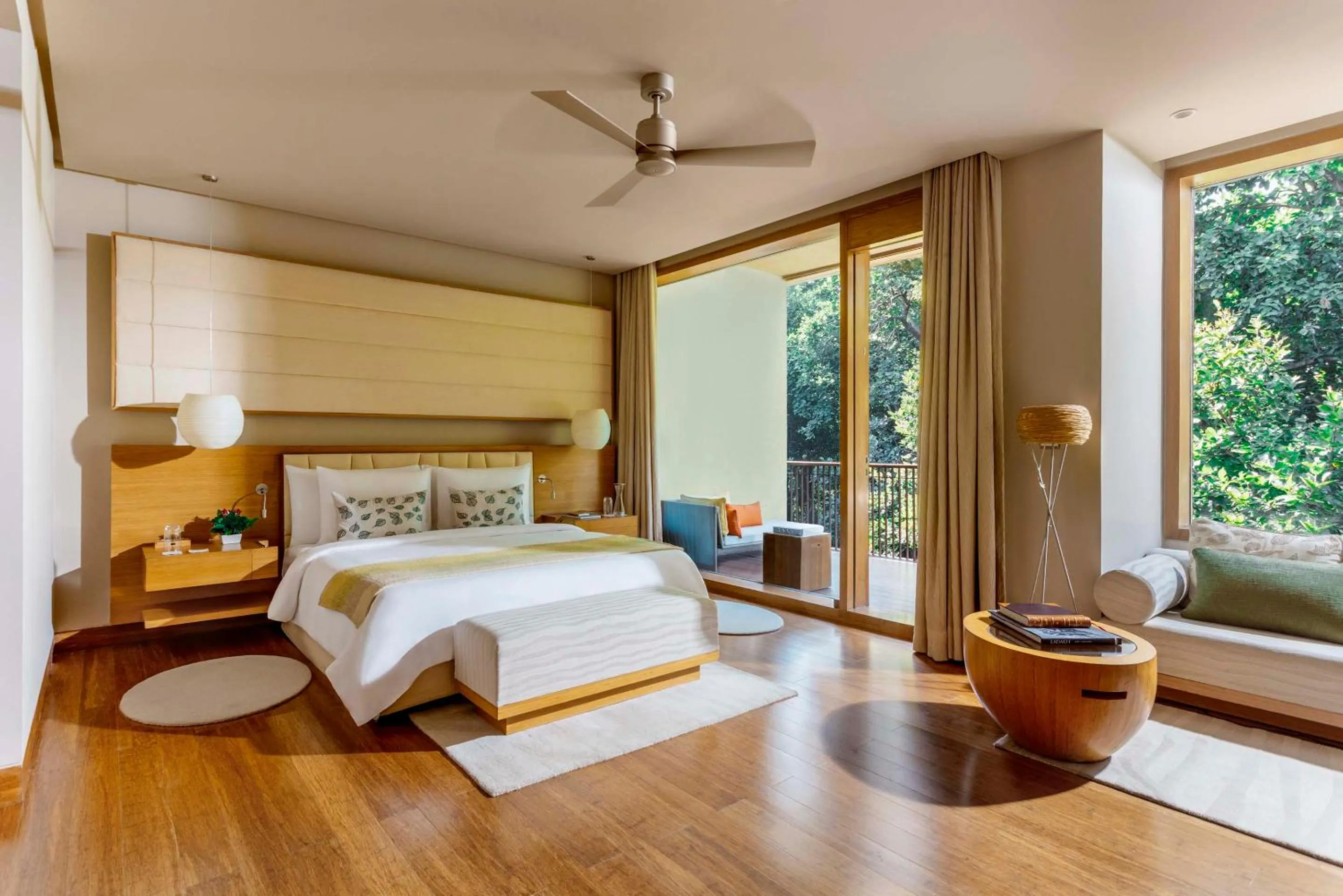Bed in Six Senses Vana - A Wellness Retreat