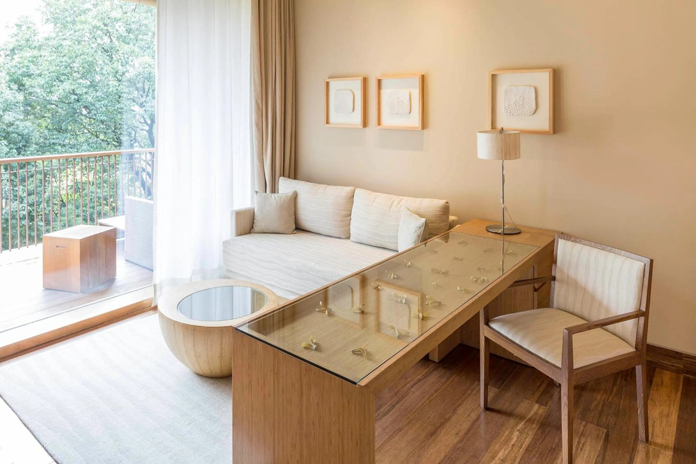 Seating area in Six Senses Vana - A Wellness Retreat