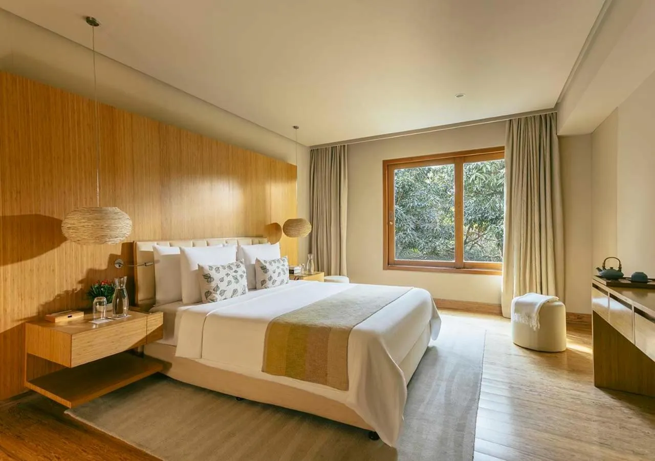 Bed in Six Senses Vana - A Wellness Retreat