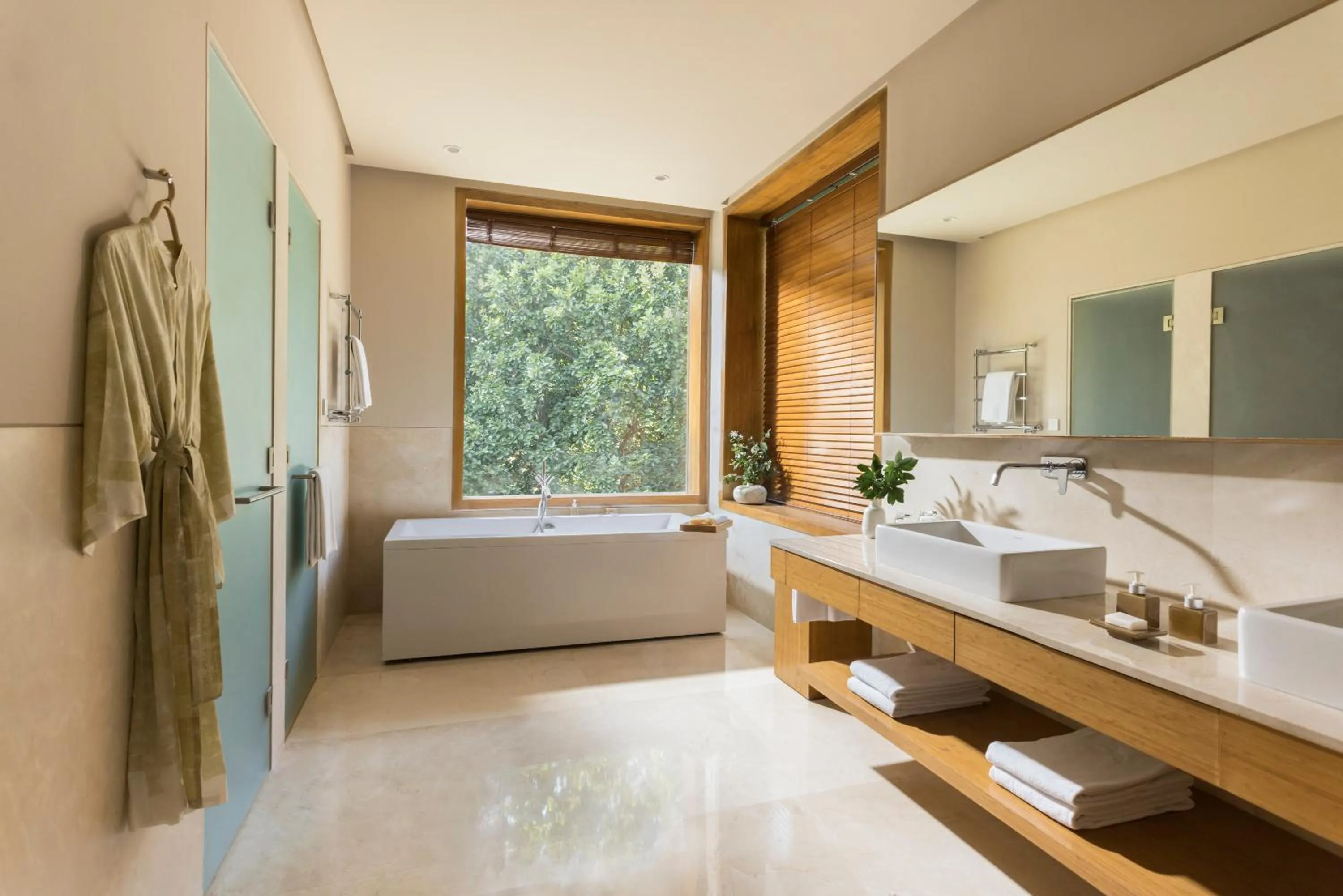 Toilet, Bed in Six Senses Vana - A Wellness Retreat