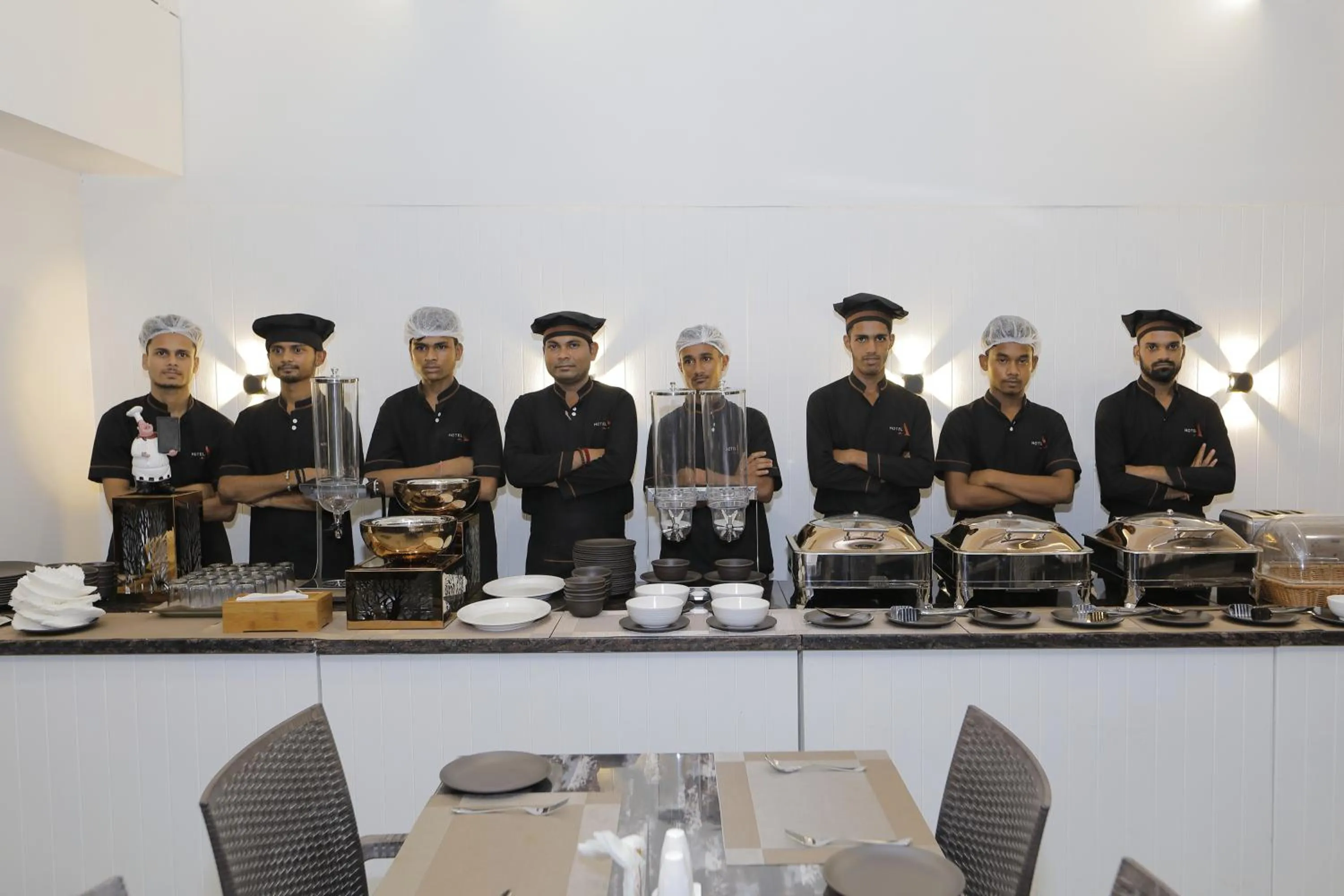 Staff in Hotel Ariana Residency