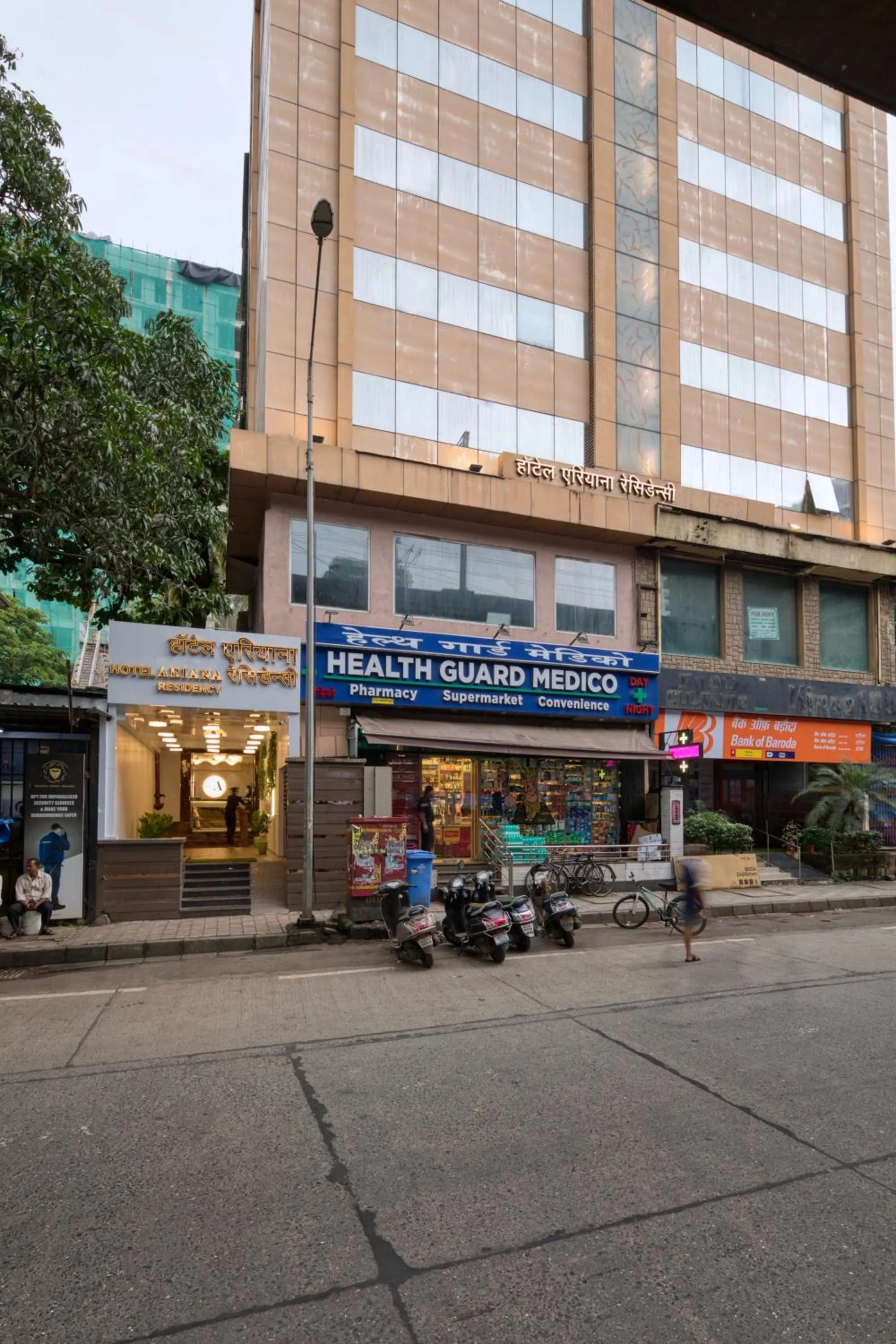 Property building in Hotel Ariana Residency