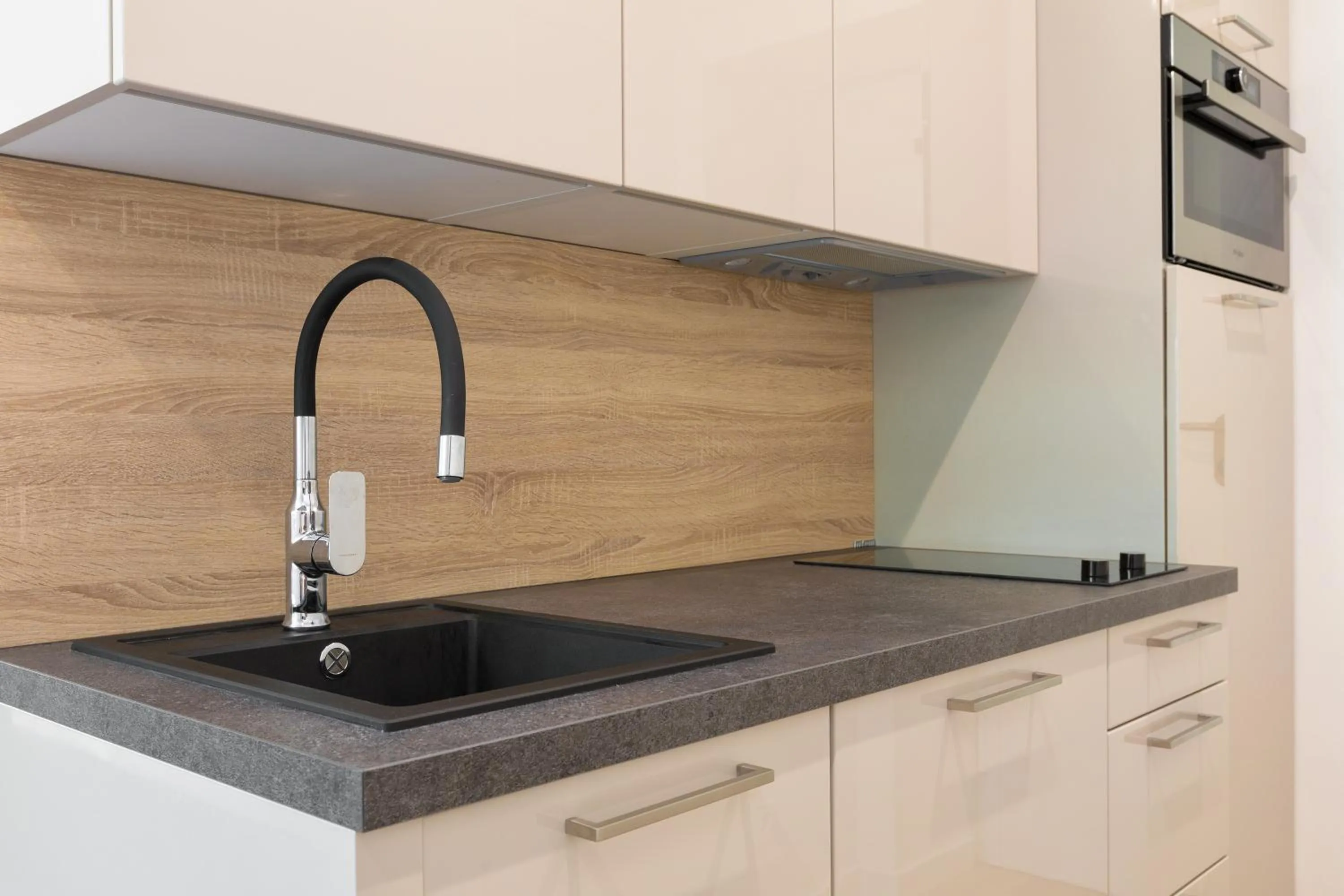 Kitchen or kitchenette in Green Park Luxury Rooms