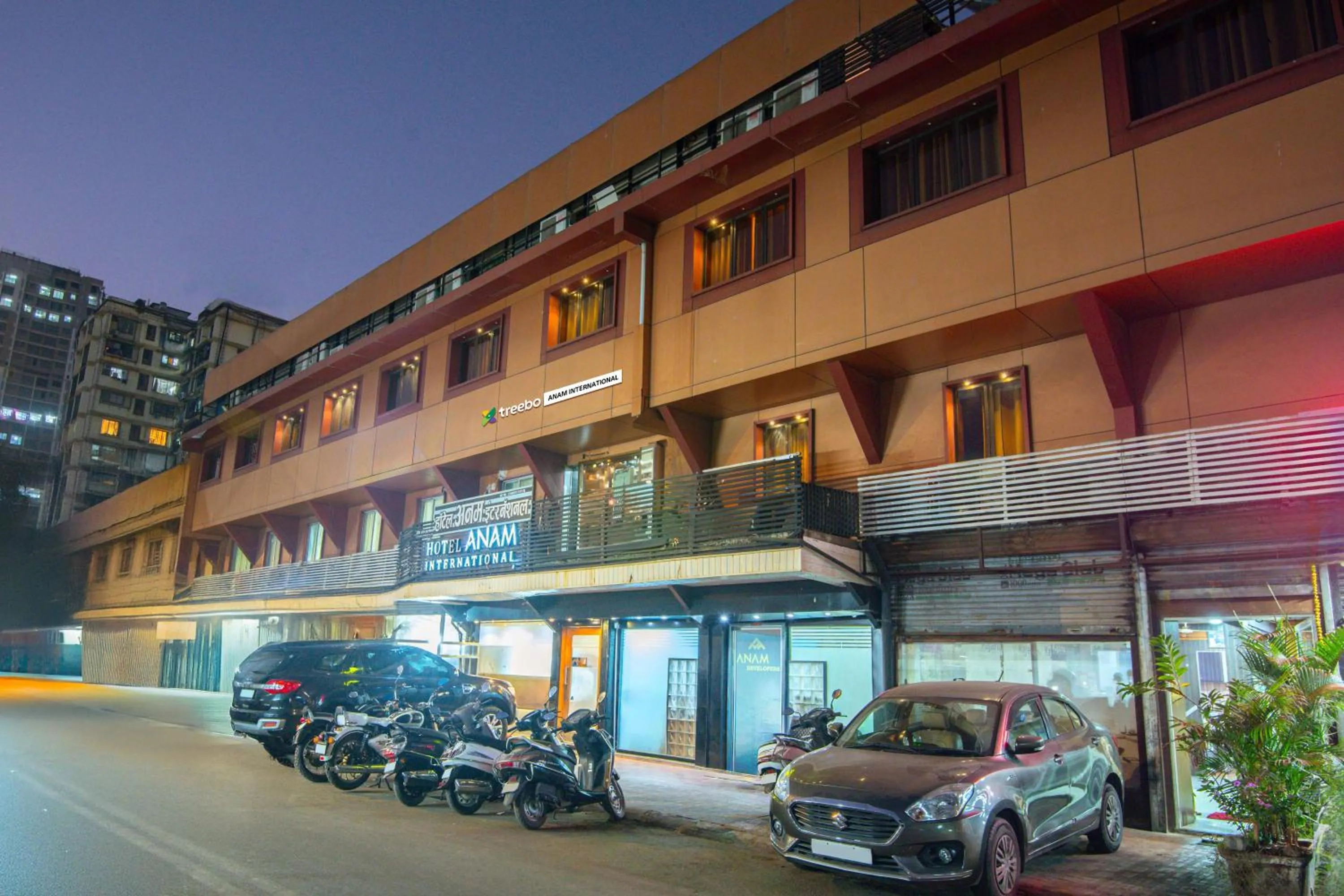 Property building in Treebo Anam International