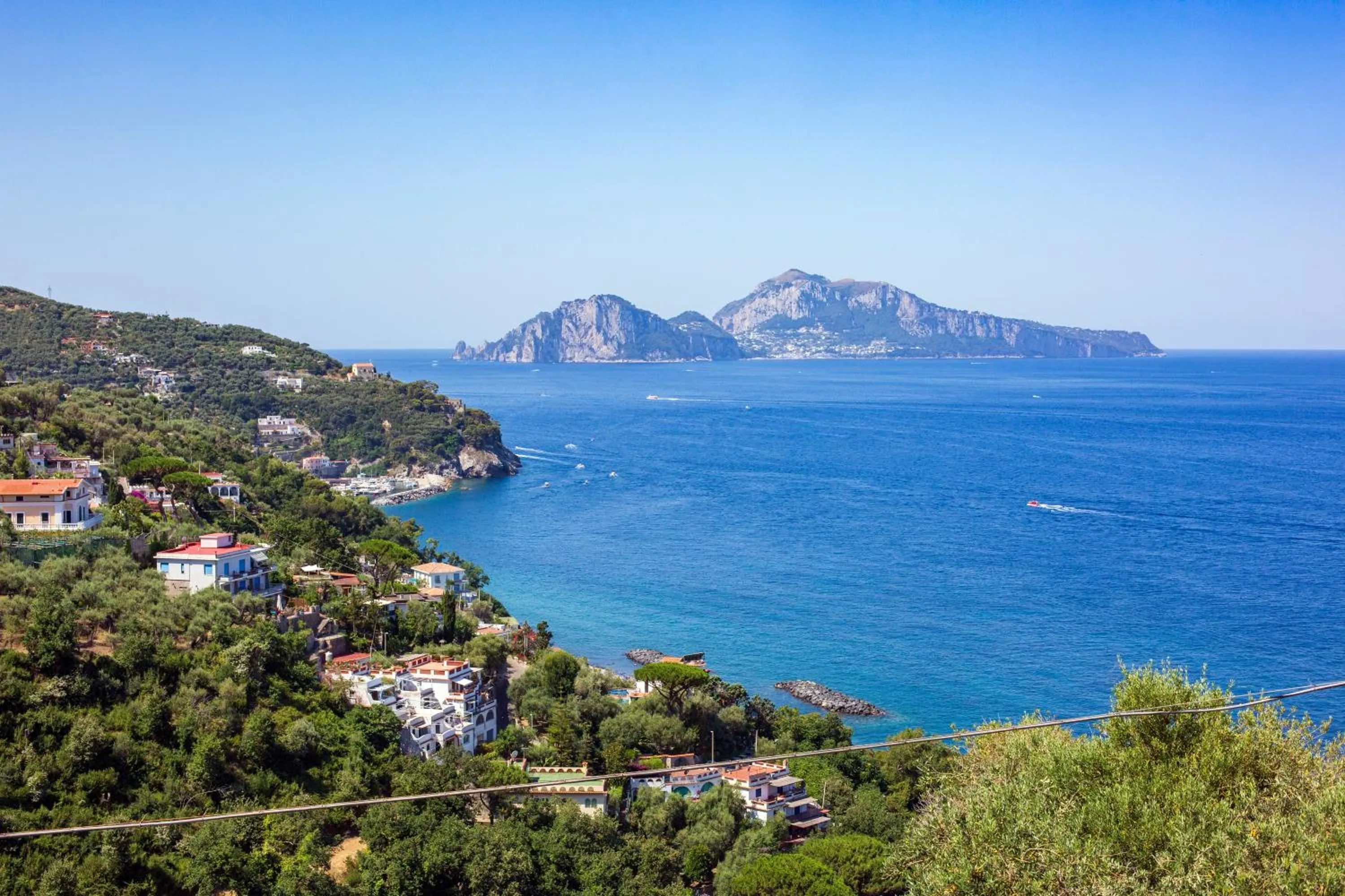 View (from property/room) in Hotel Vista di Capri