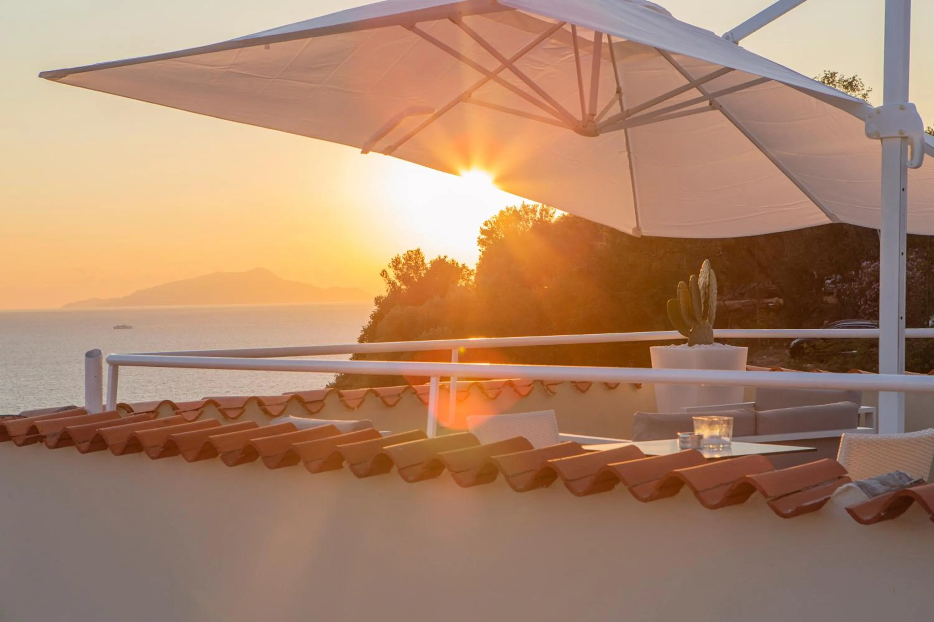 Sunset in Hotel Vista di Capri