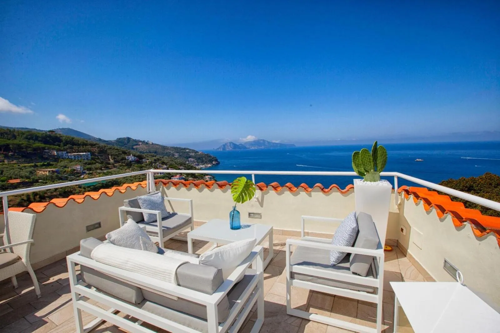 Lounge or bar in Hotel Vista di Capri