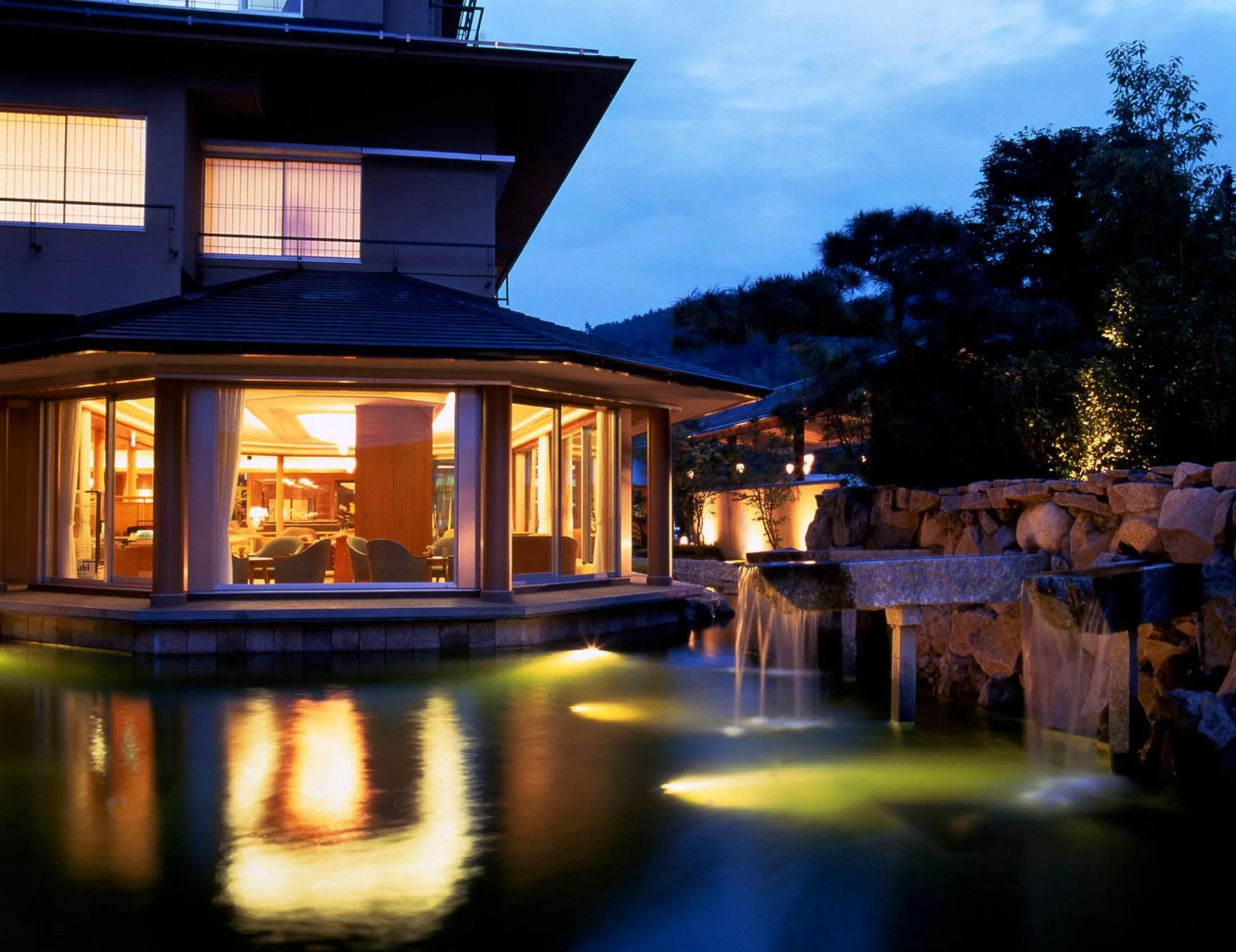 Garden in Hirugami Grand Hotel Tenshin