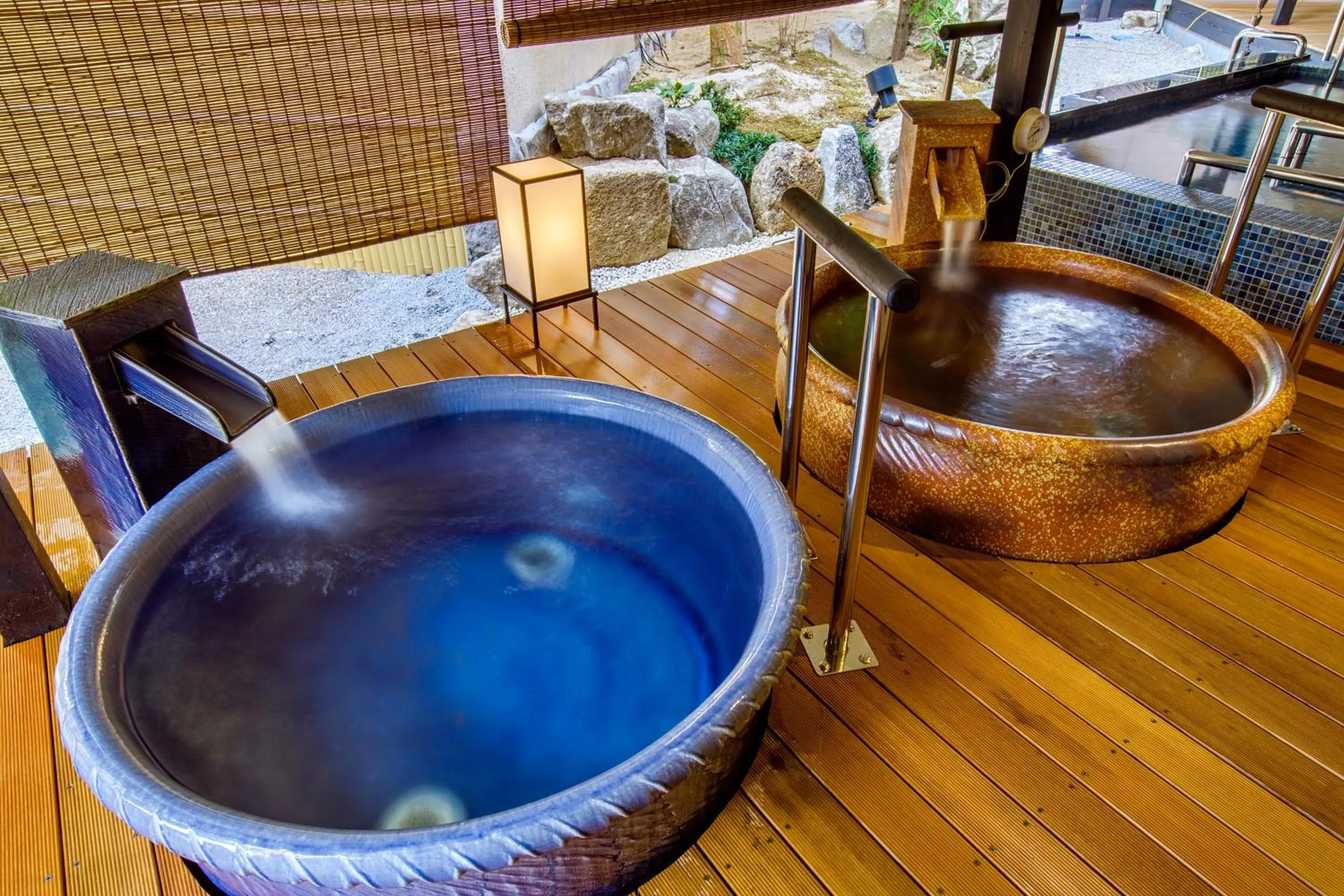 Hot Spring Bath in Hirugami Grand Hotel Tenshin