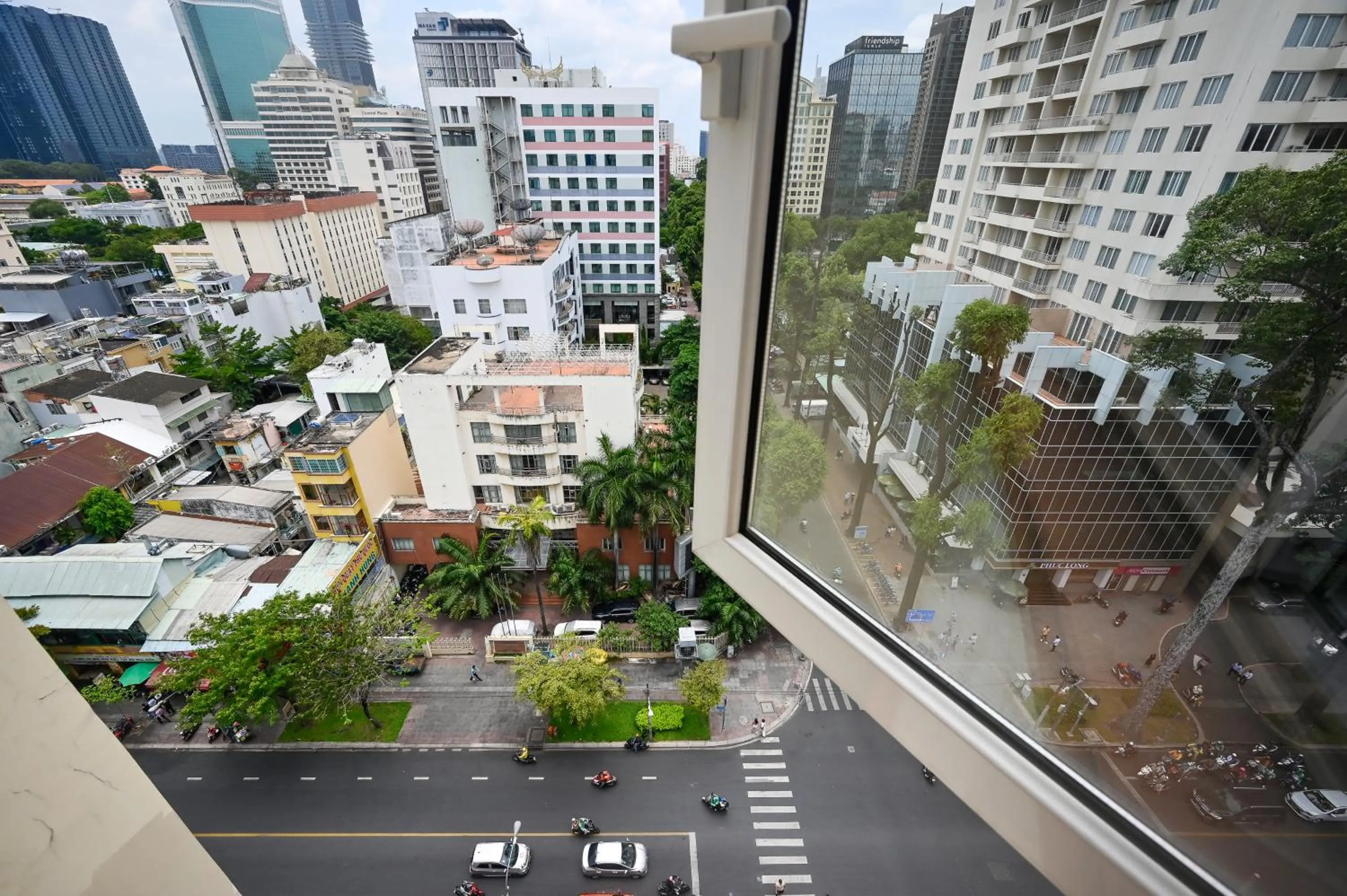 City view in Cityview Serviced Apartment & Hotel Ho Chi Minh City