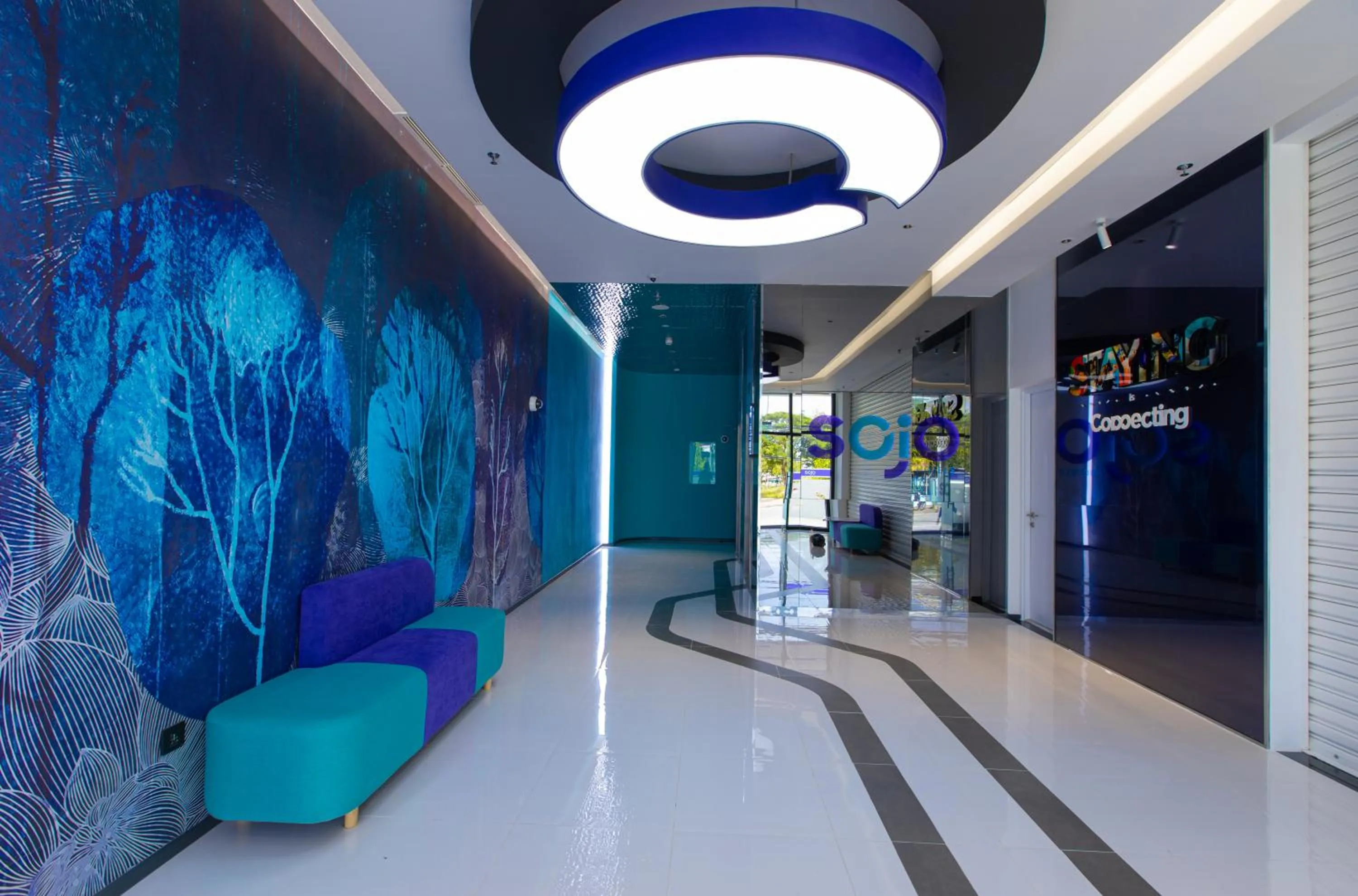 Lobby or reception in SOJO Hotel Hau Giang