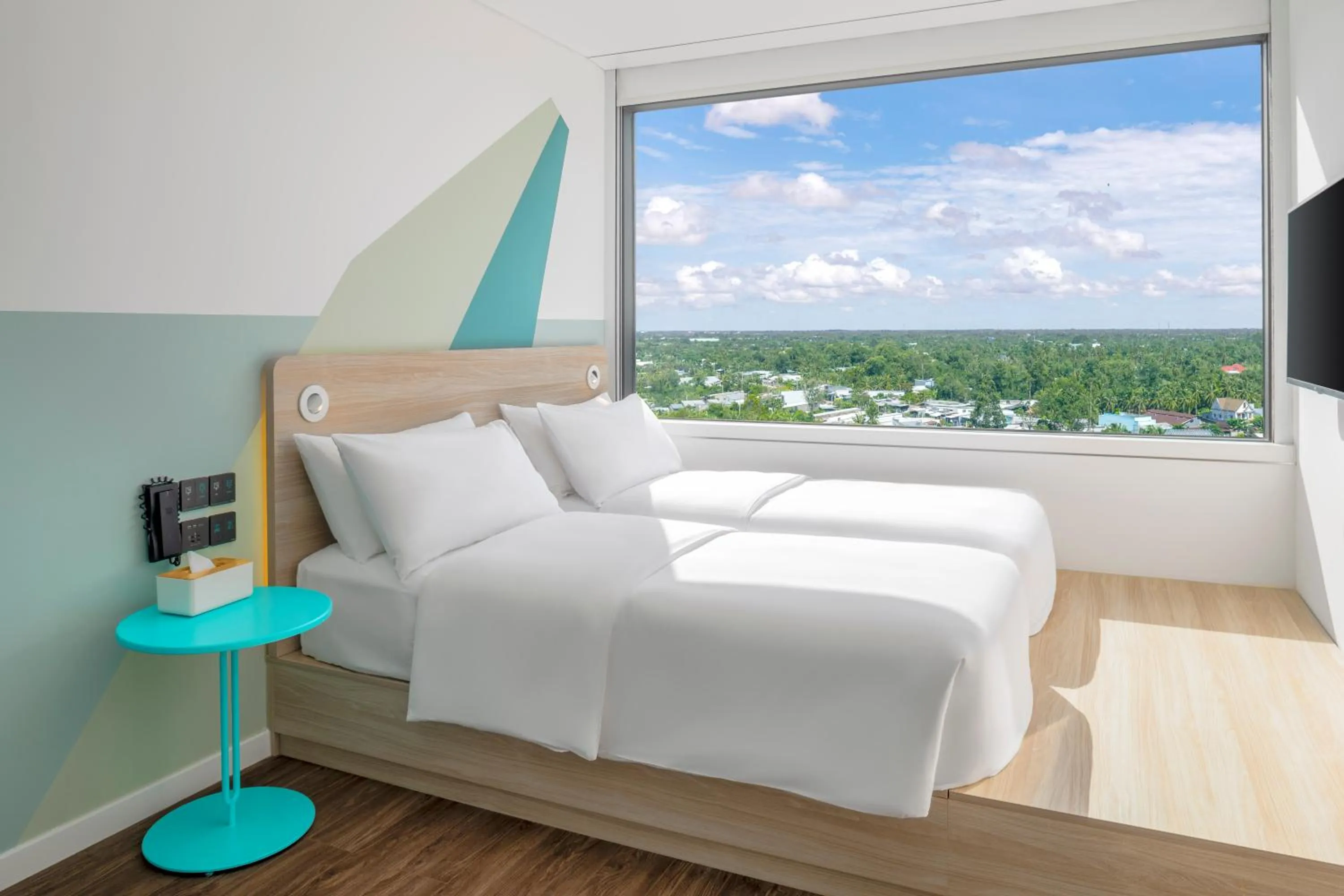 View (from property/room), Bed in Tru by Hilton Hau Giang City Centre