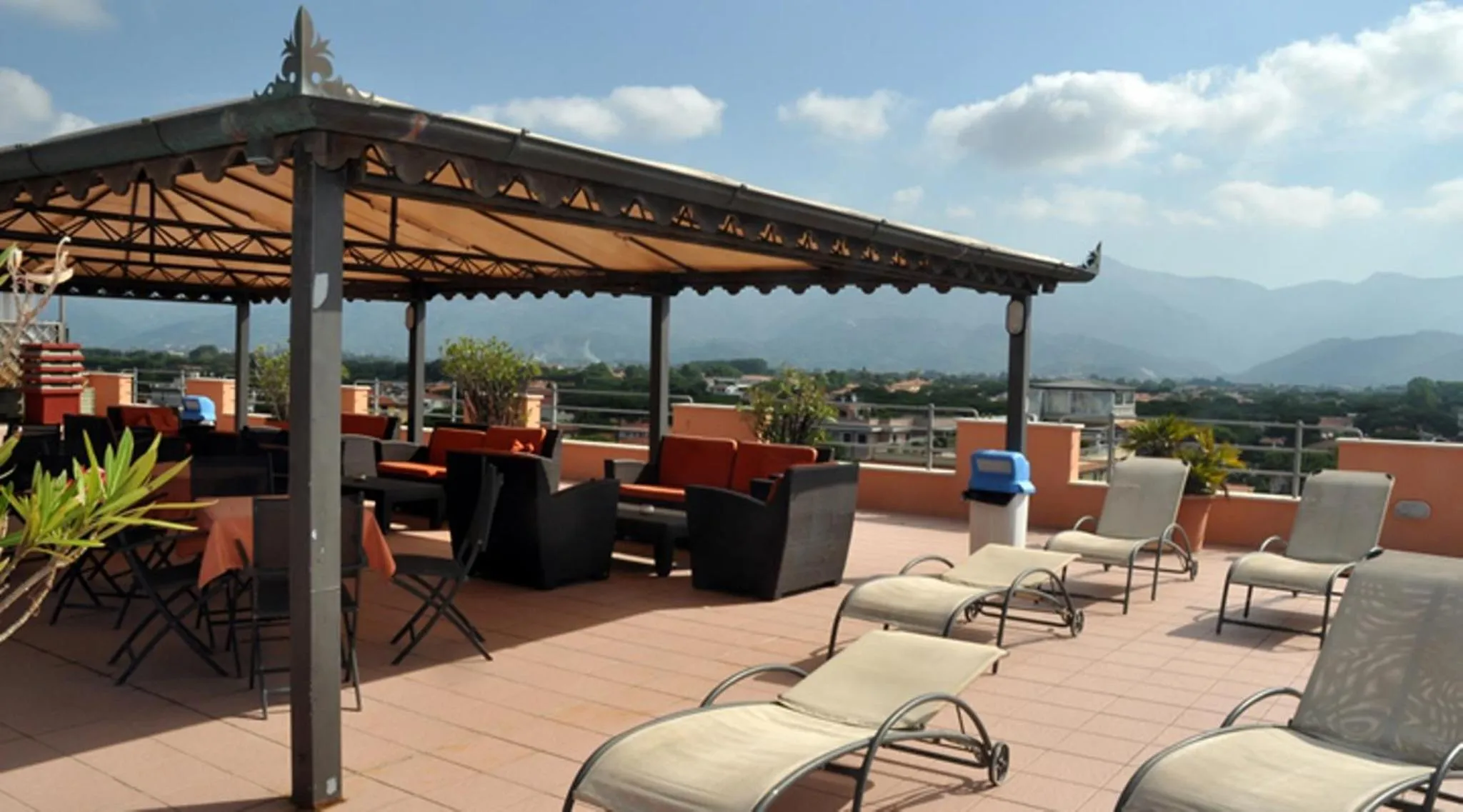 Balcony/Terrace in Hotel Eur