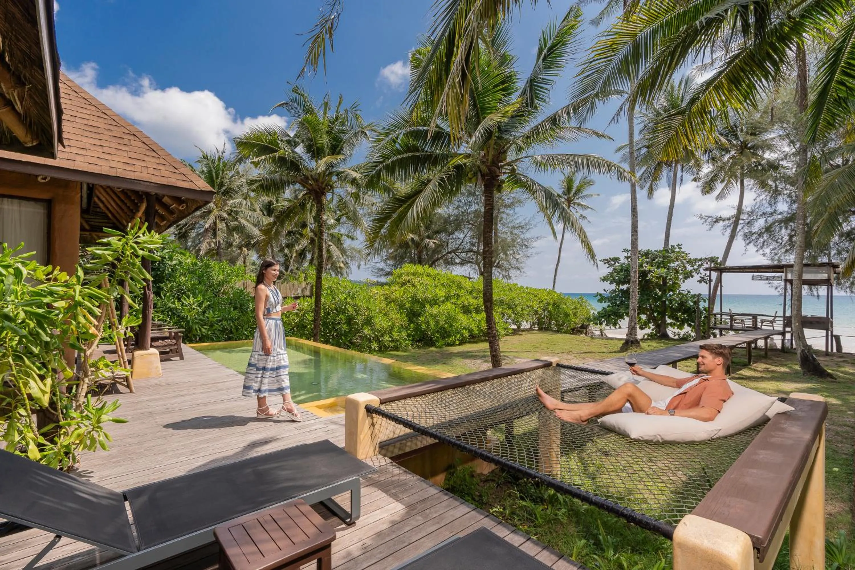 Sea view in High Season Pool Villa & Spa