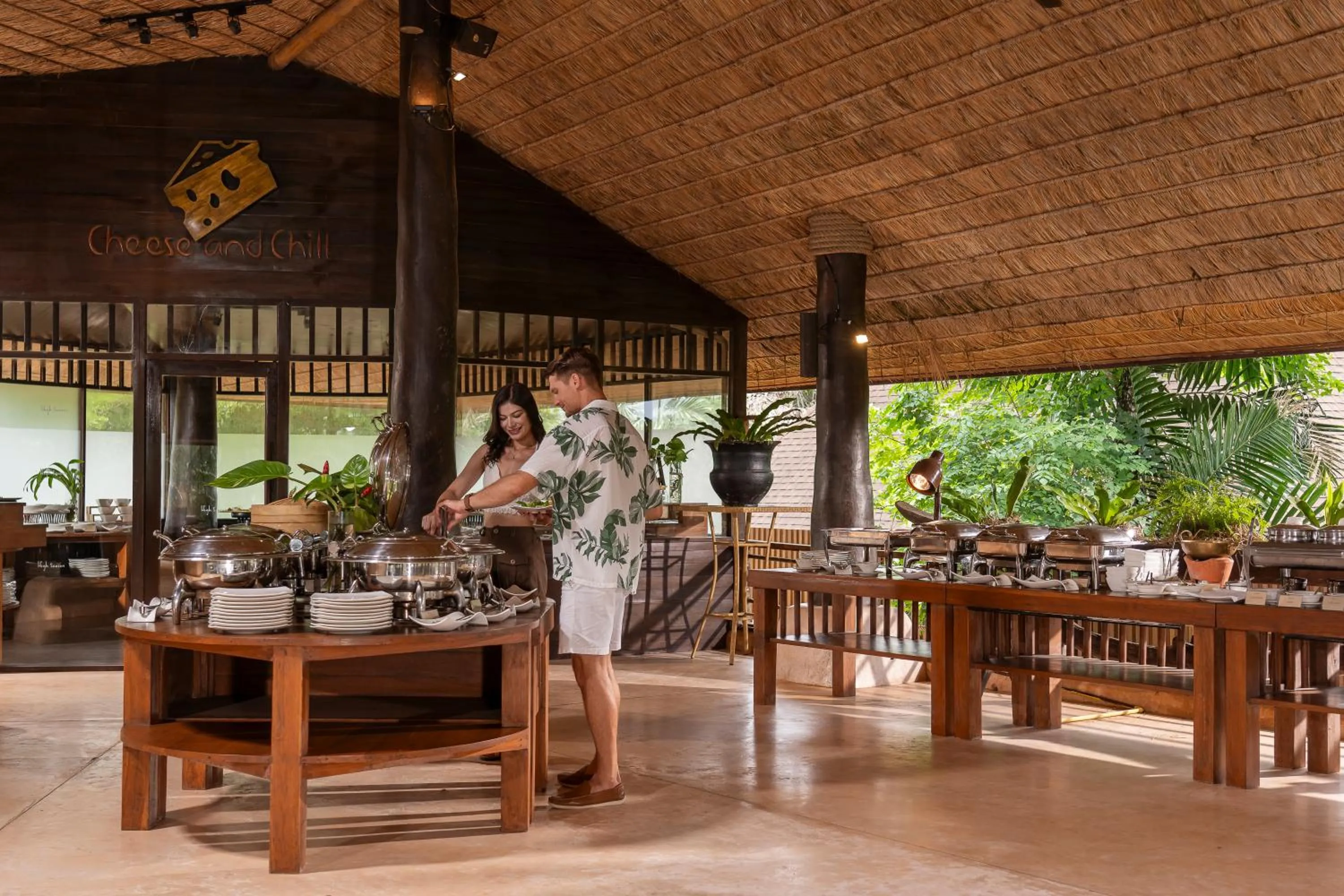 Restaurant/places to eat in High Season Pool Villa & Spa