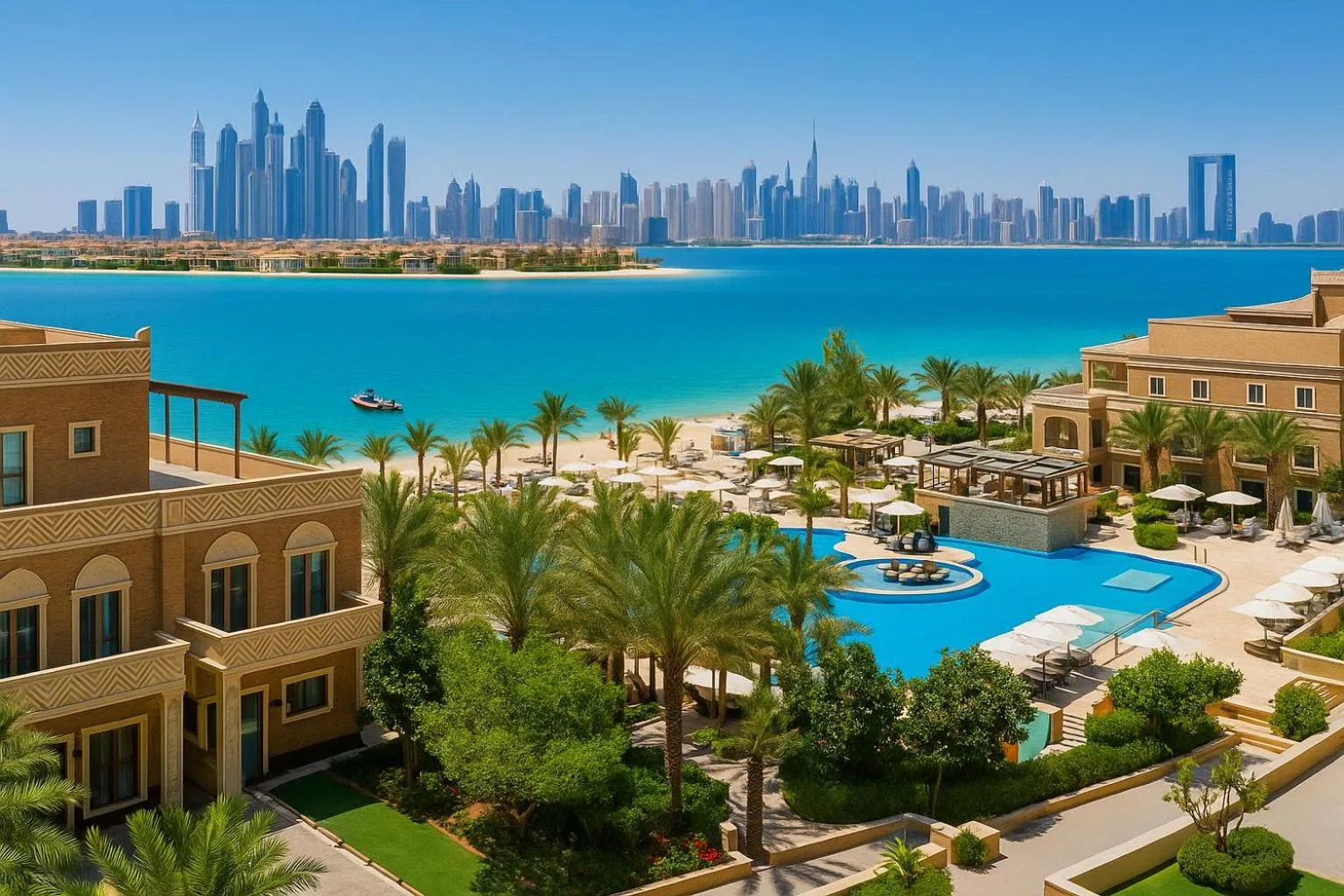 Property building in Wyndham Residences The Palm