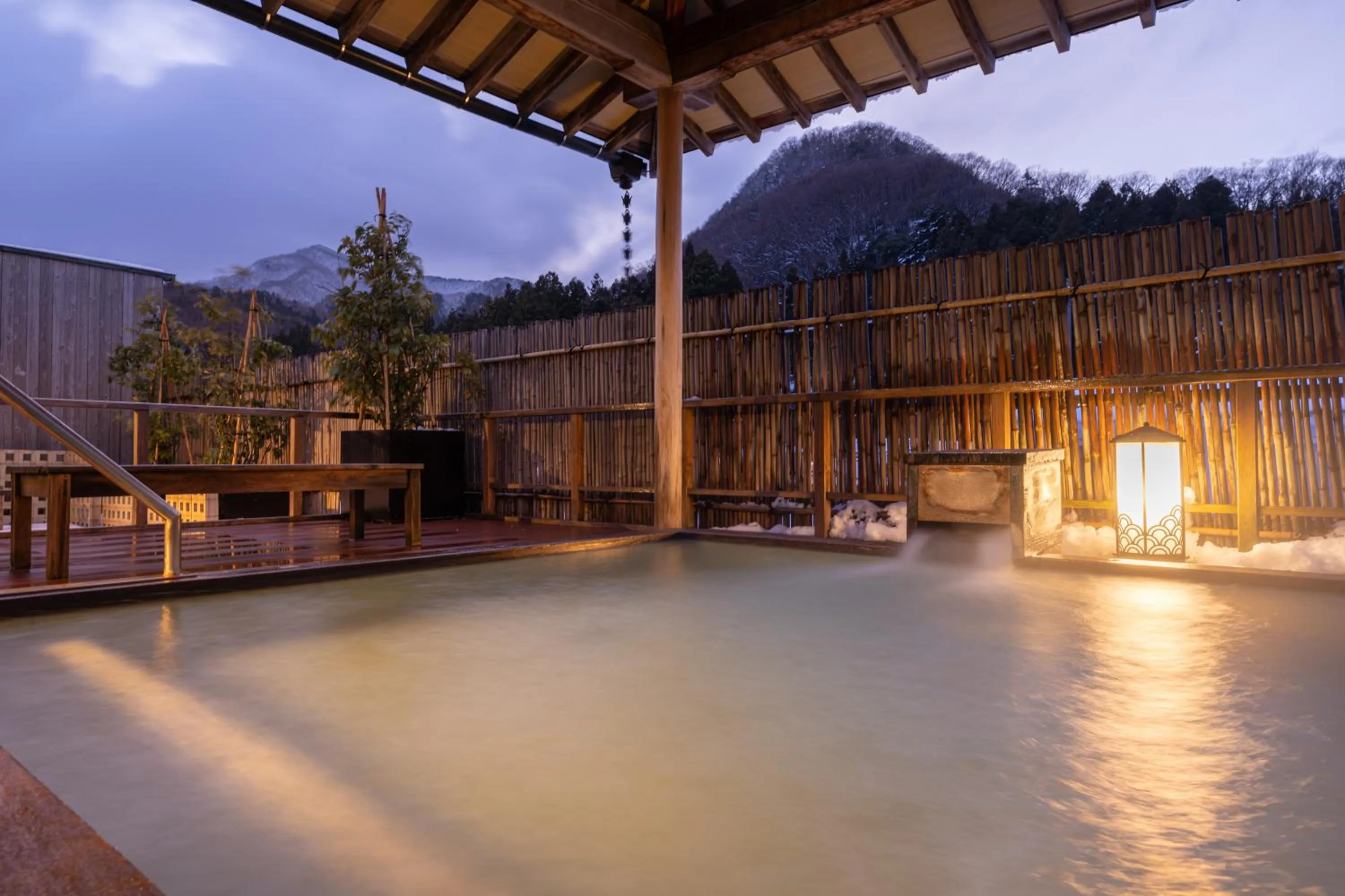 Open Air Bath in Fujiya