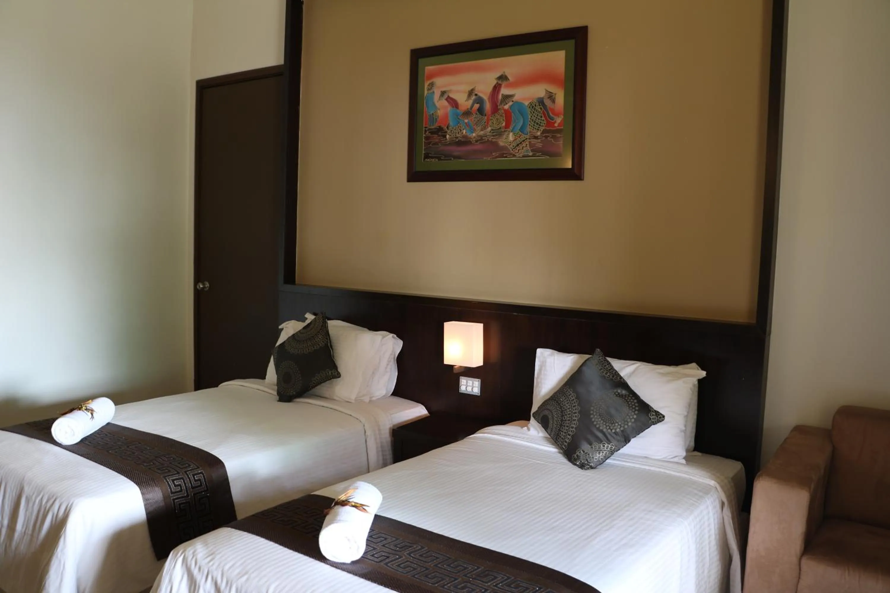 Bed in Hotel Felda Residence Tanjung Leman