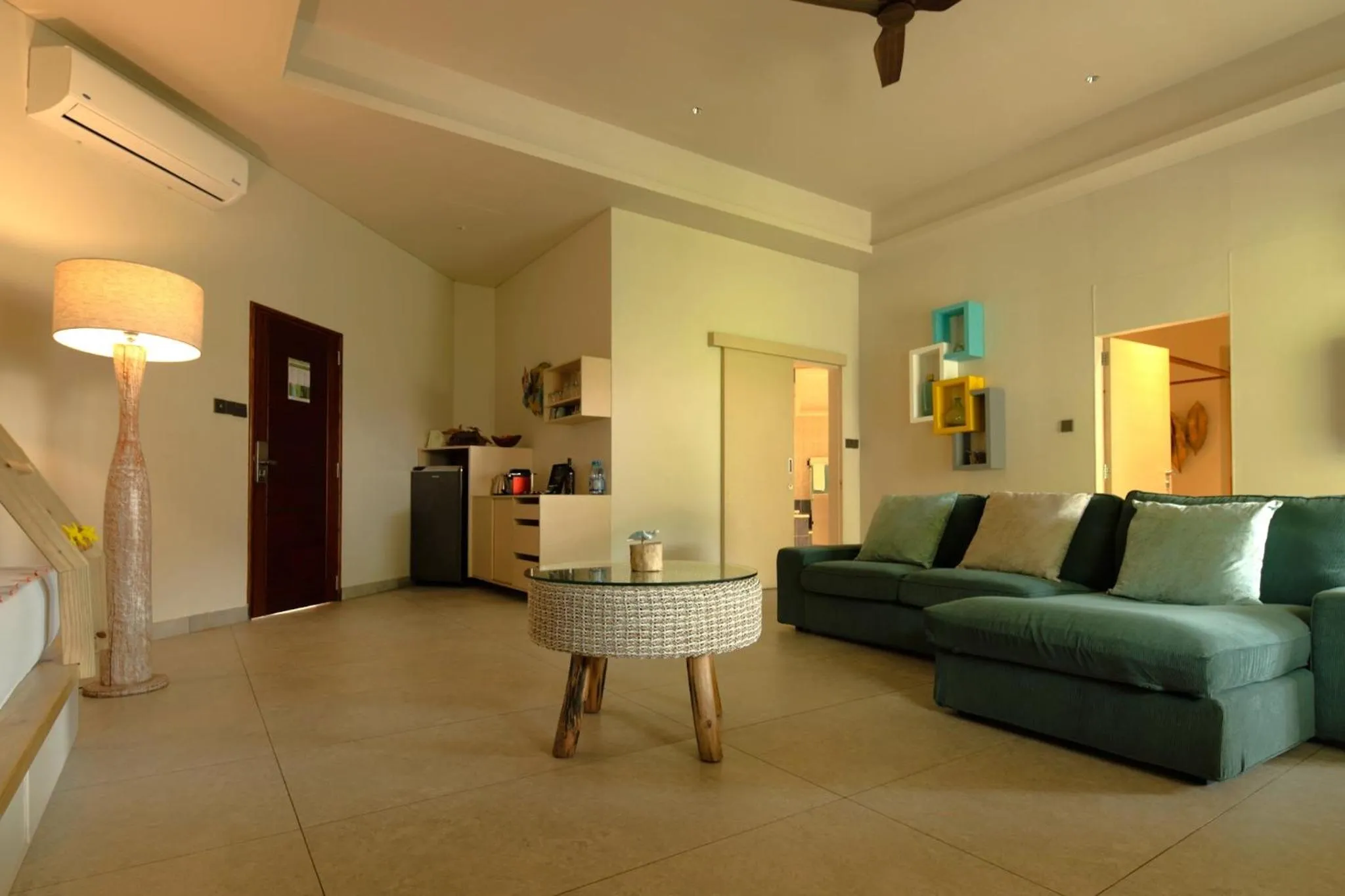 Living room in Hotel Le Duc de Praslin