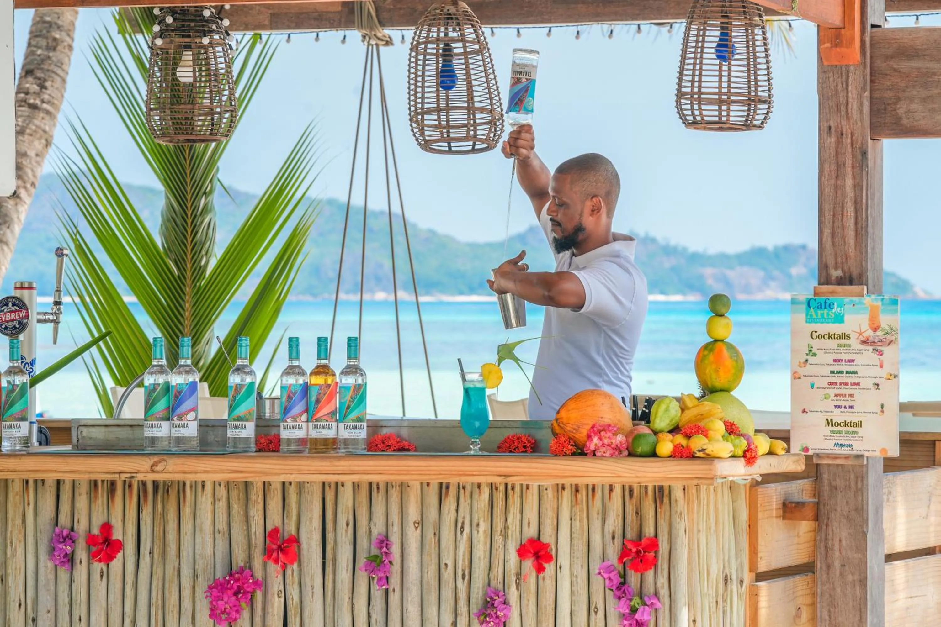 Lounge or bar in Hotel Le Duc de Praslin